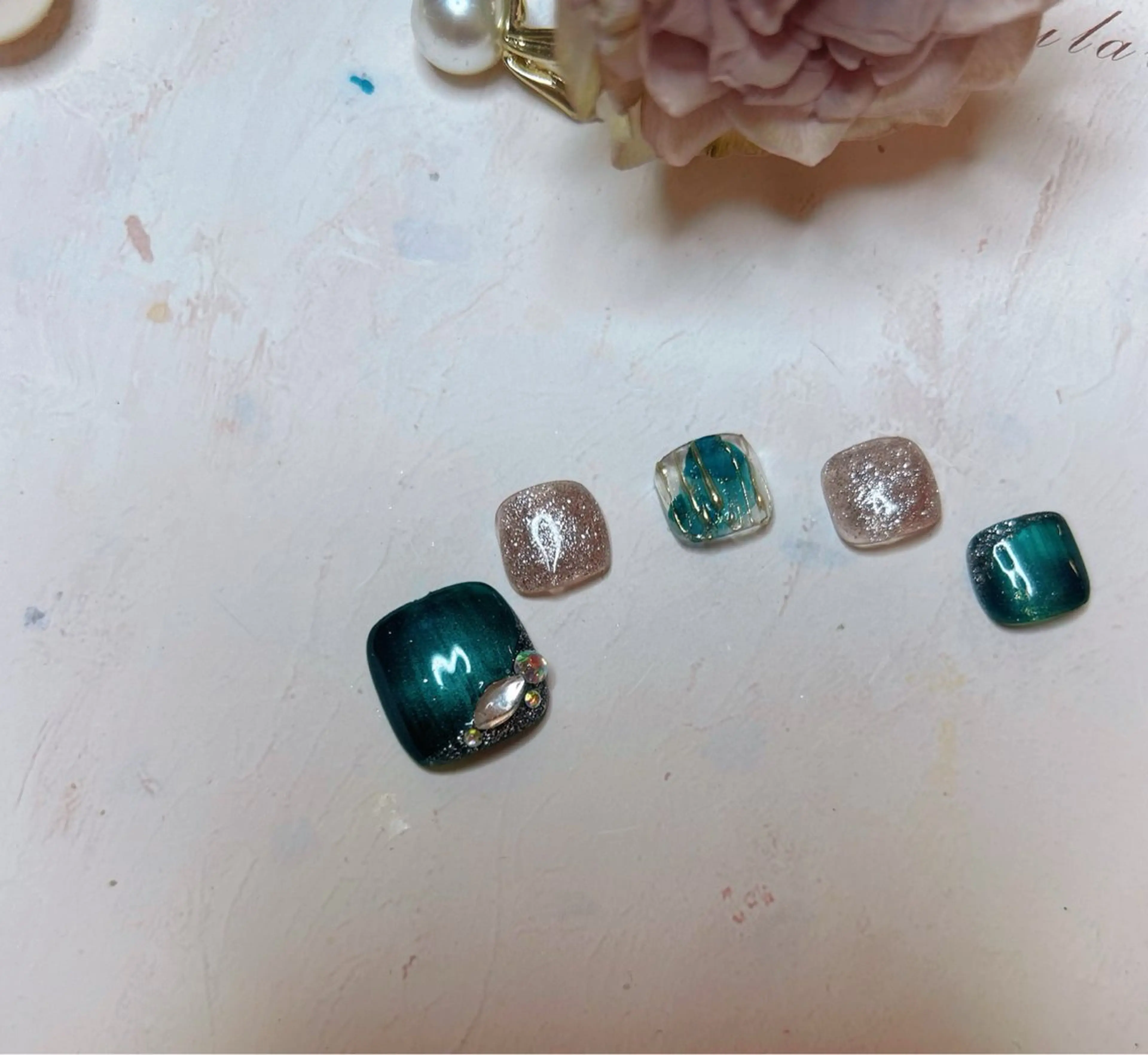 ネイル フットネイル Maylie Nail所属・キイ サロンのネイルデザイン