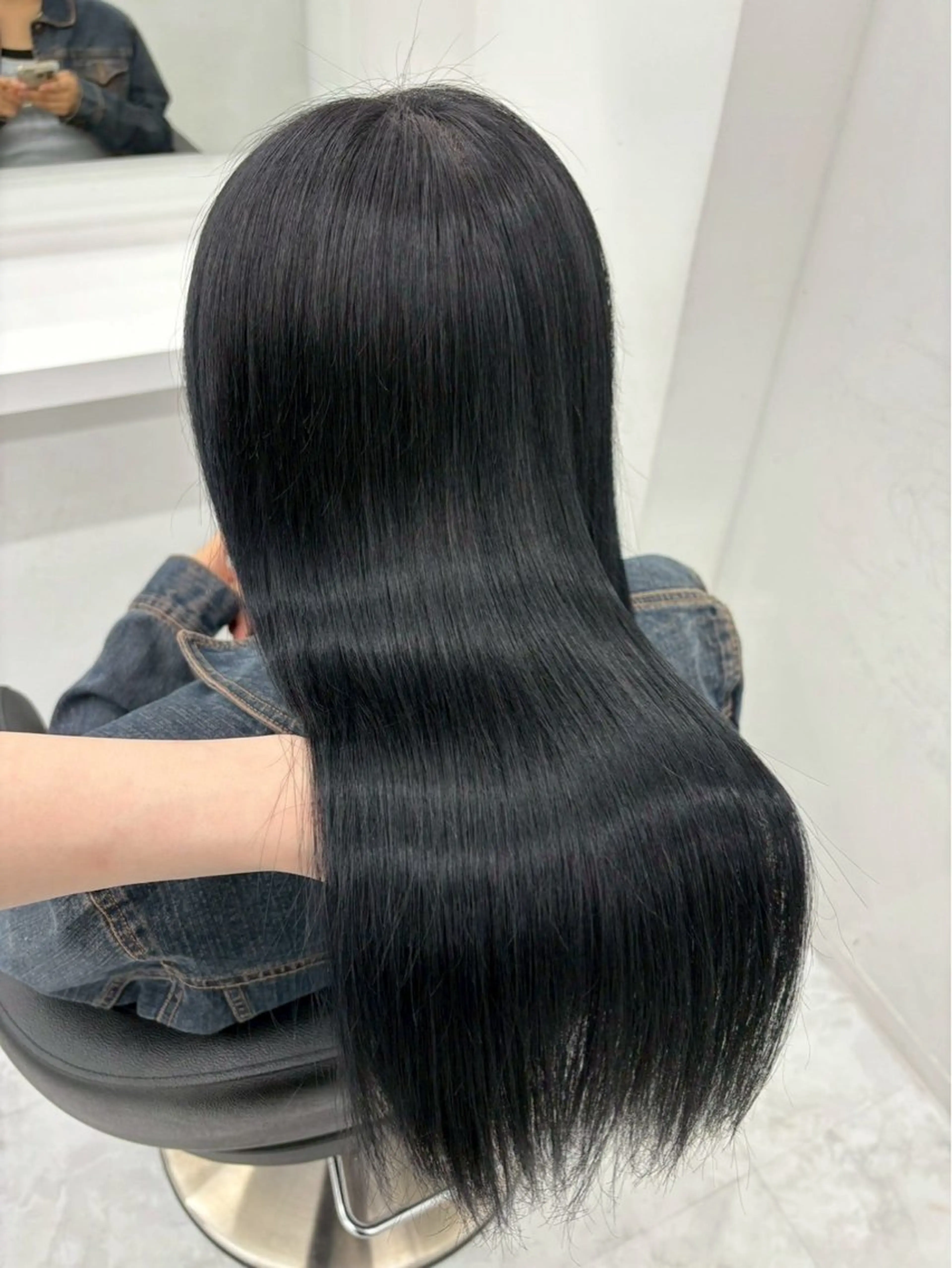 ロング ブリーチなし🫧韓国 🫧HANA🫧のヘアスタイル