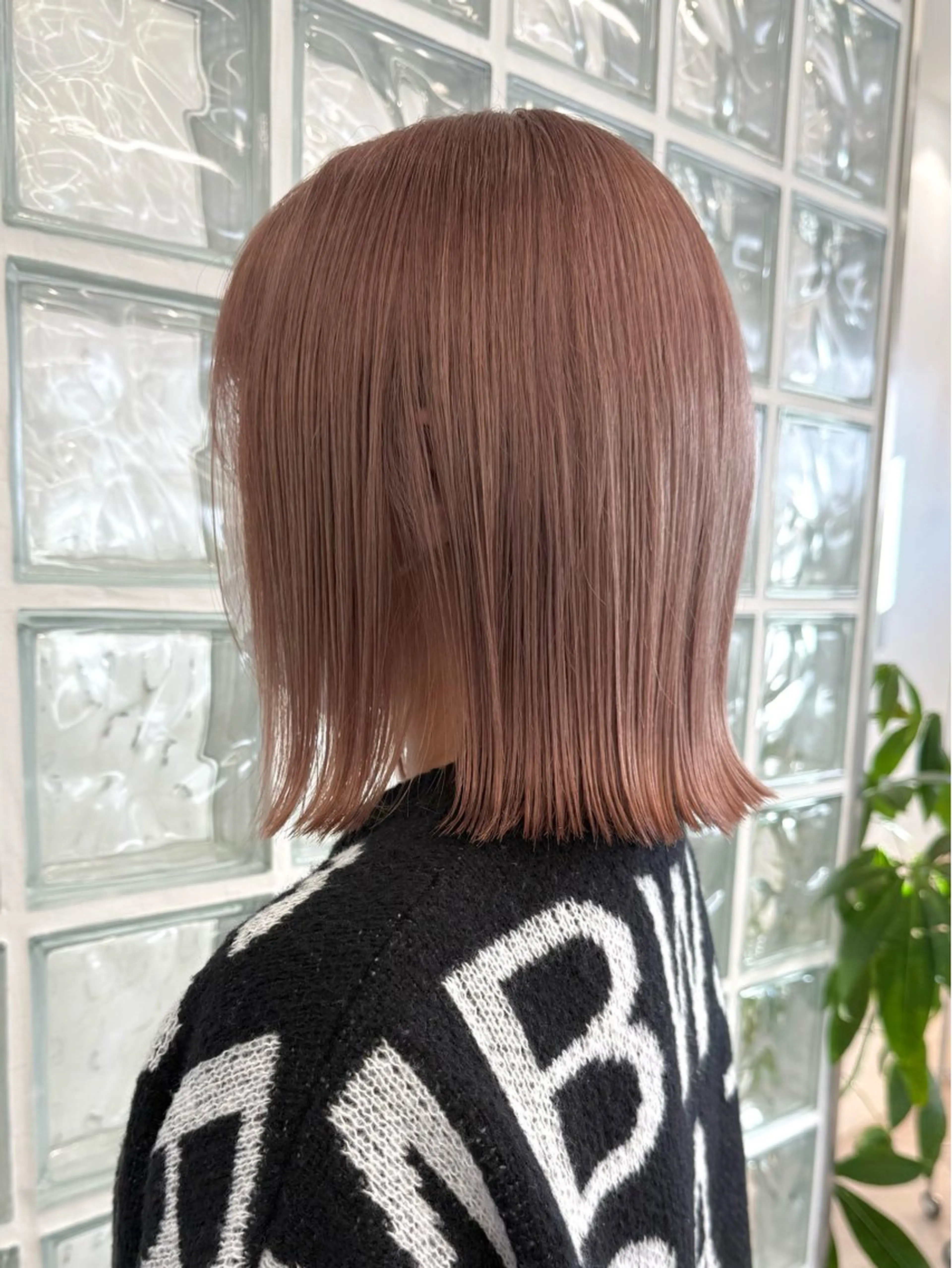 ショート カラー ベージュカラー ハイトーンカラー ピンクカラー ピンクベージュ ヘアカラー リタッチモデル募集中 /りな⭐️のヘアスタイル