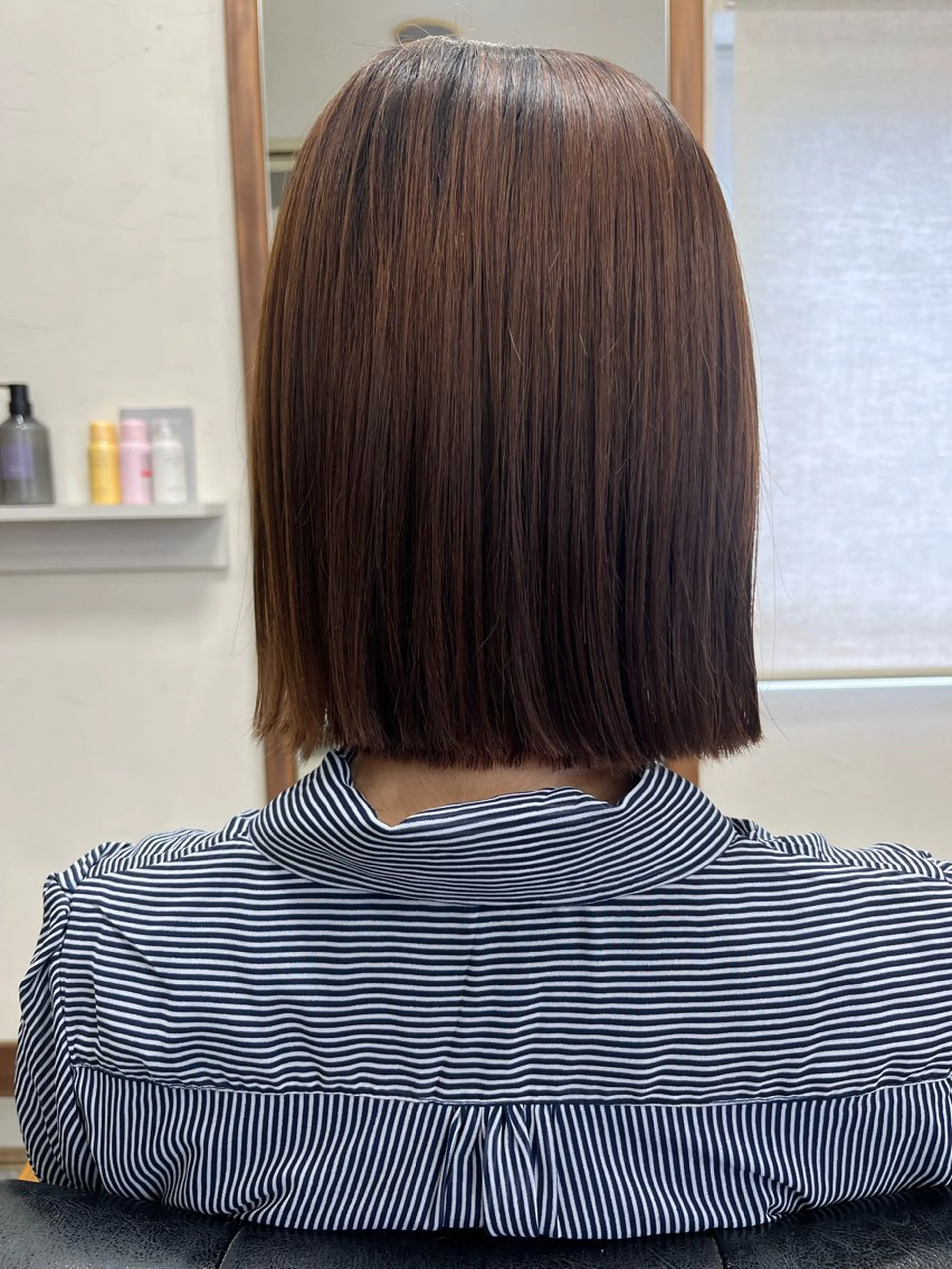 ミディアム lotti スタイリスト田中のヘアスタイル