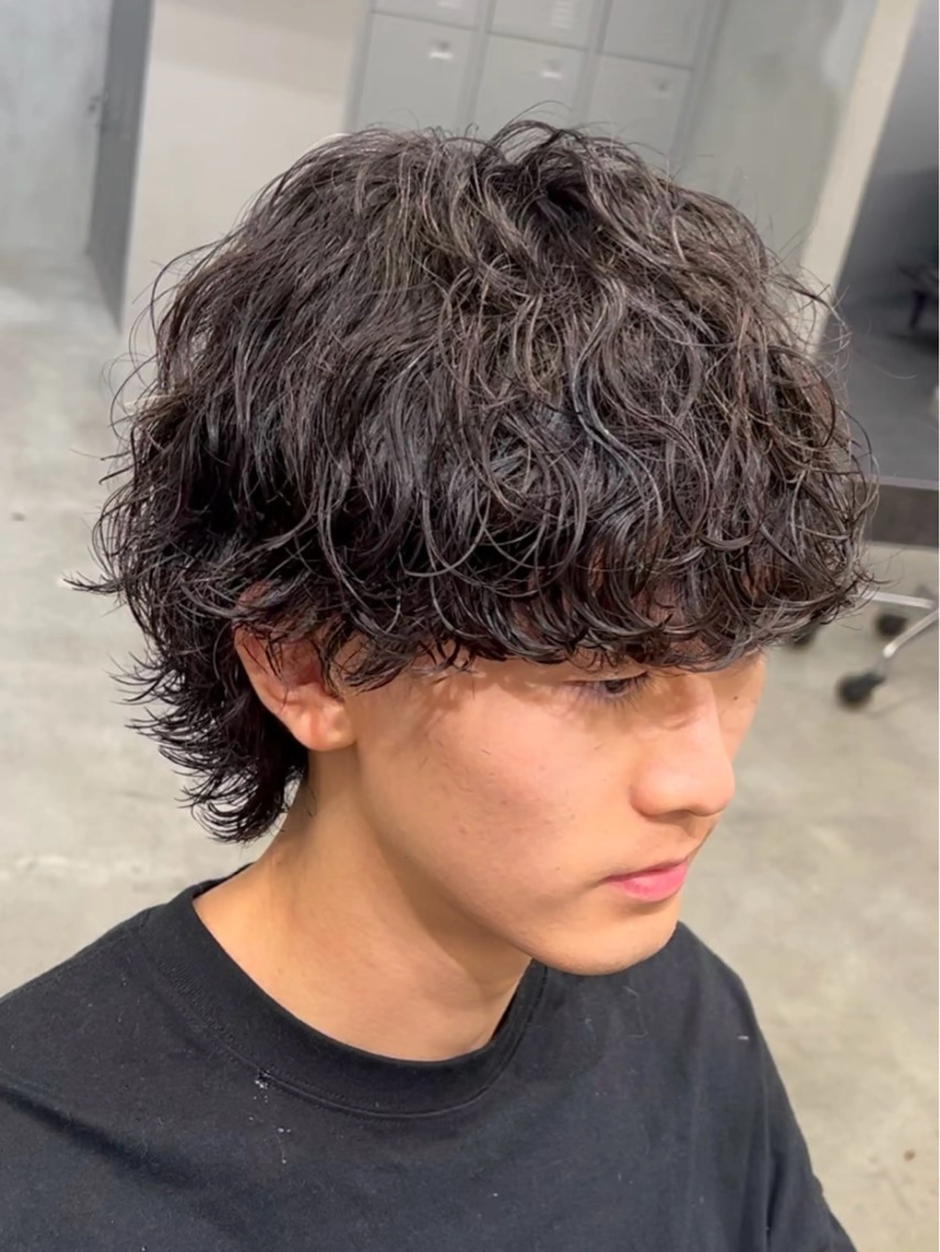 パーマ メンズ ゆきえ🤍 fifth/パーマ‪のヘアスタイル