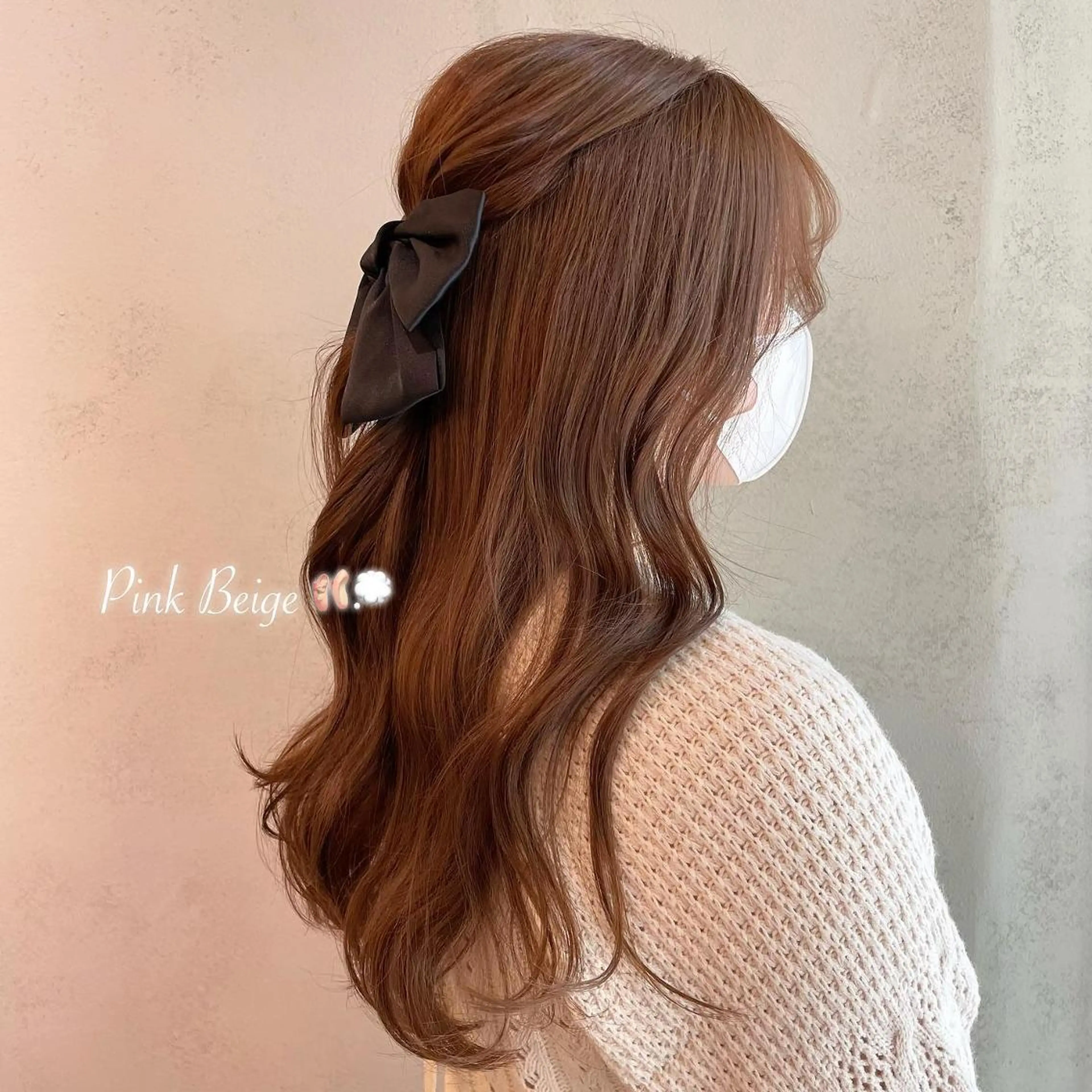 カラー ヘアアレンジ ブリーチ 透明感カラー ブリーチなしカラー 𝙢𝙞𝙮𝙪🎀 girly hairのヘアスタイル