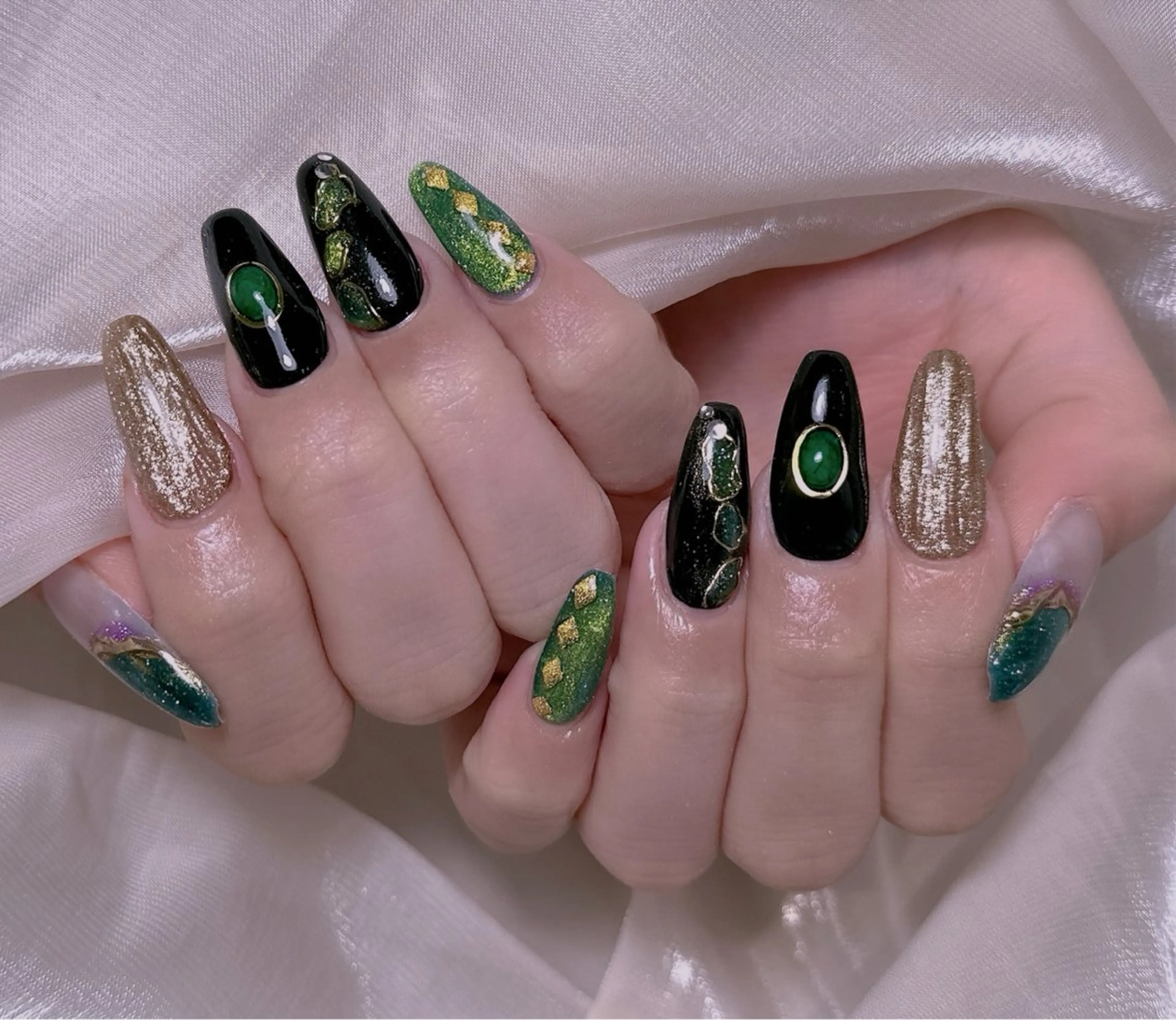 ネイル ハンドネイル エムズ エムズのマツエク・マツパデザイン