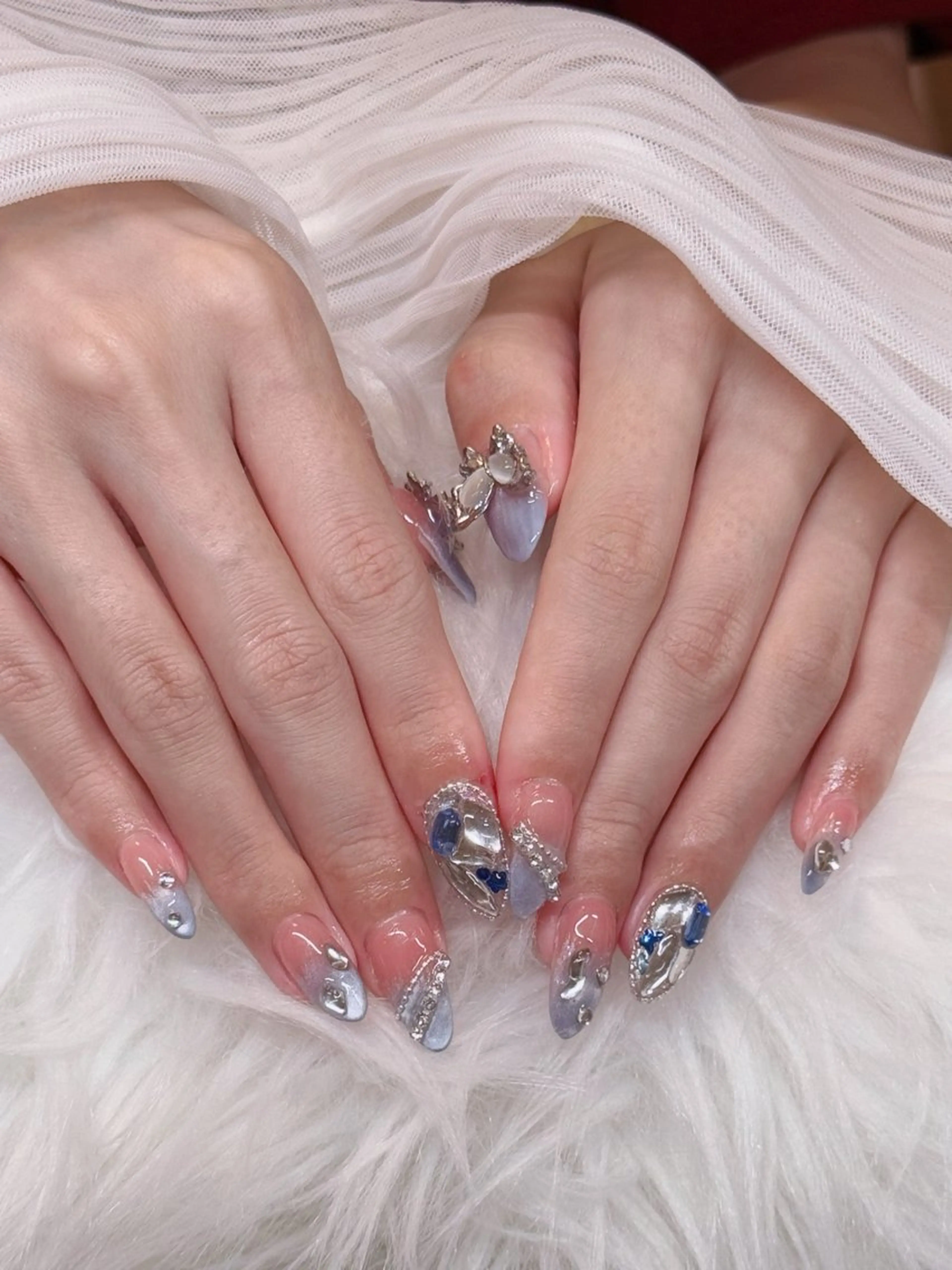 ネイル 長さ出し 持ち込み MIRA NAILROOM SALON所属・MIRA NAILROOMのネイルデザイン