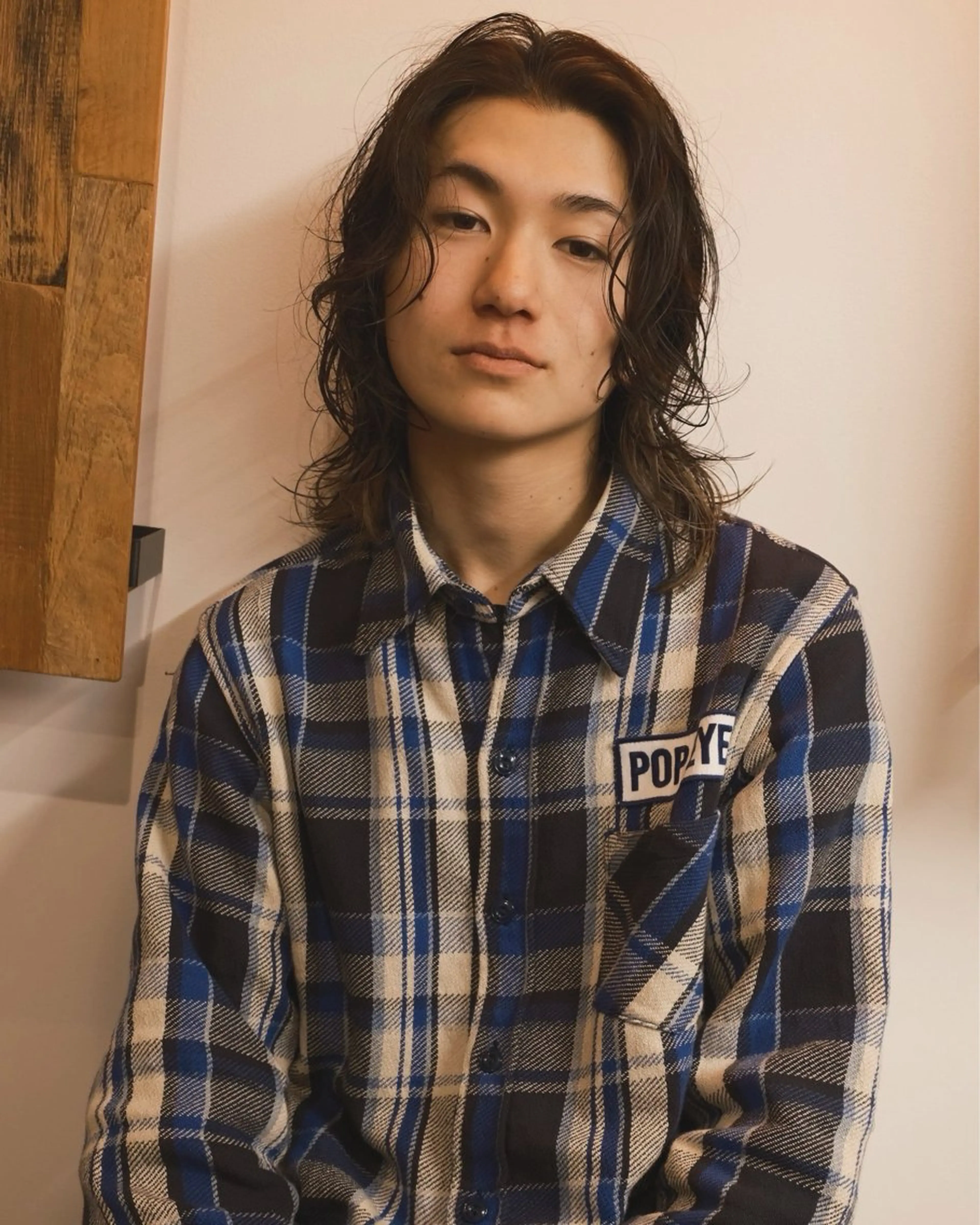 ミディアム パーマ メンズ ...alley/Dreap所属・パーマ/透明感カラー 元町🌱takutoのヘアスタイル