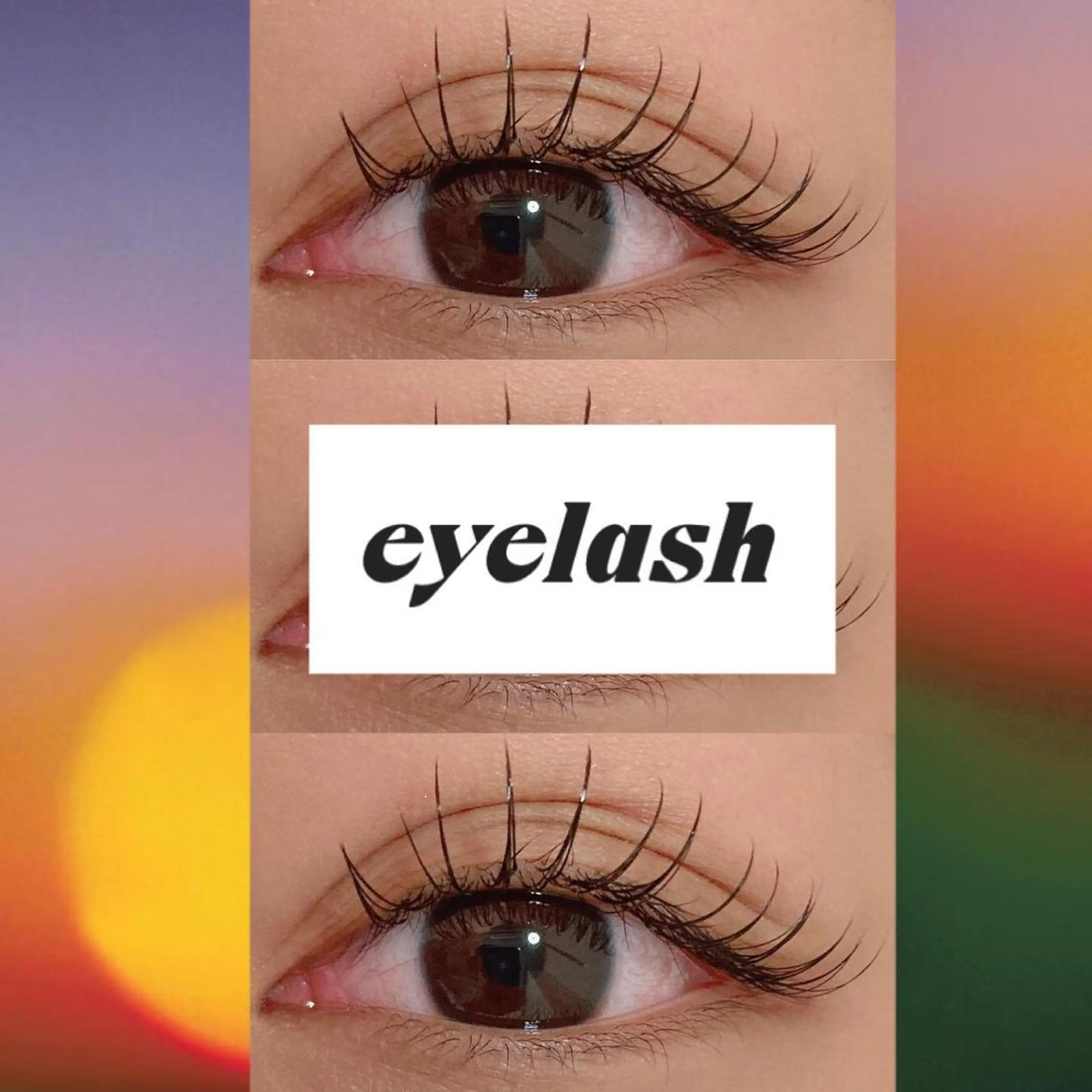 マツエク・マツパ 束感まつ毛 フラットラッシュ 韓国風マツエク まつげパーマ 一重×まつ毛パーマ orihara𐙚 まつげパーマ/眉毛のマツエク・マツパデザイン