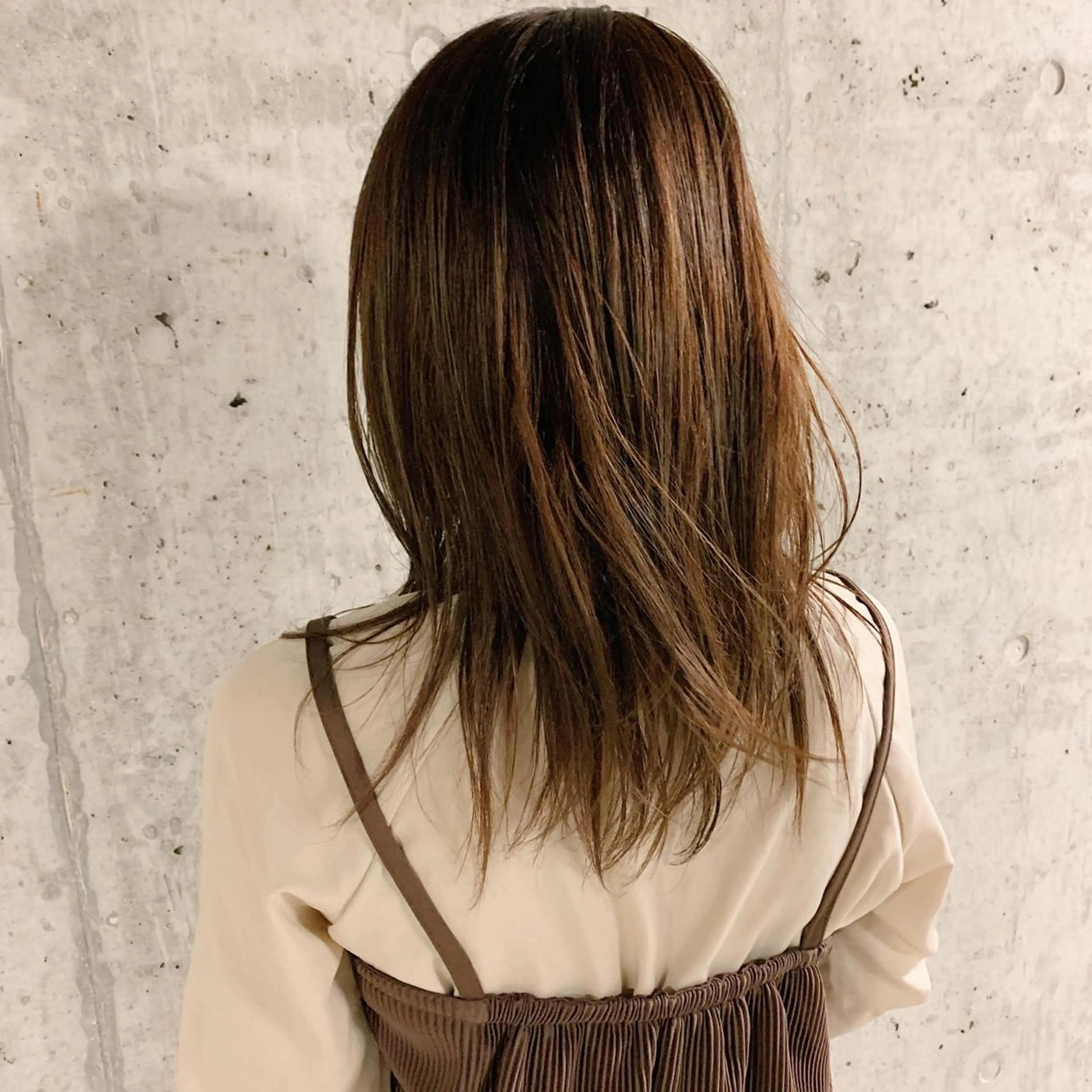 ロング カラー CODE.LINE所属・中川 竜誠のヘアスタイル