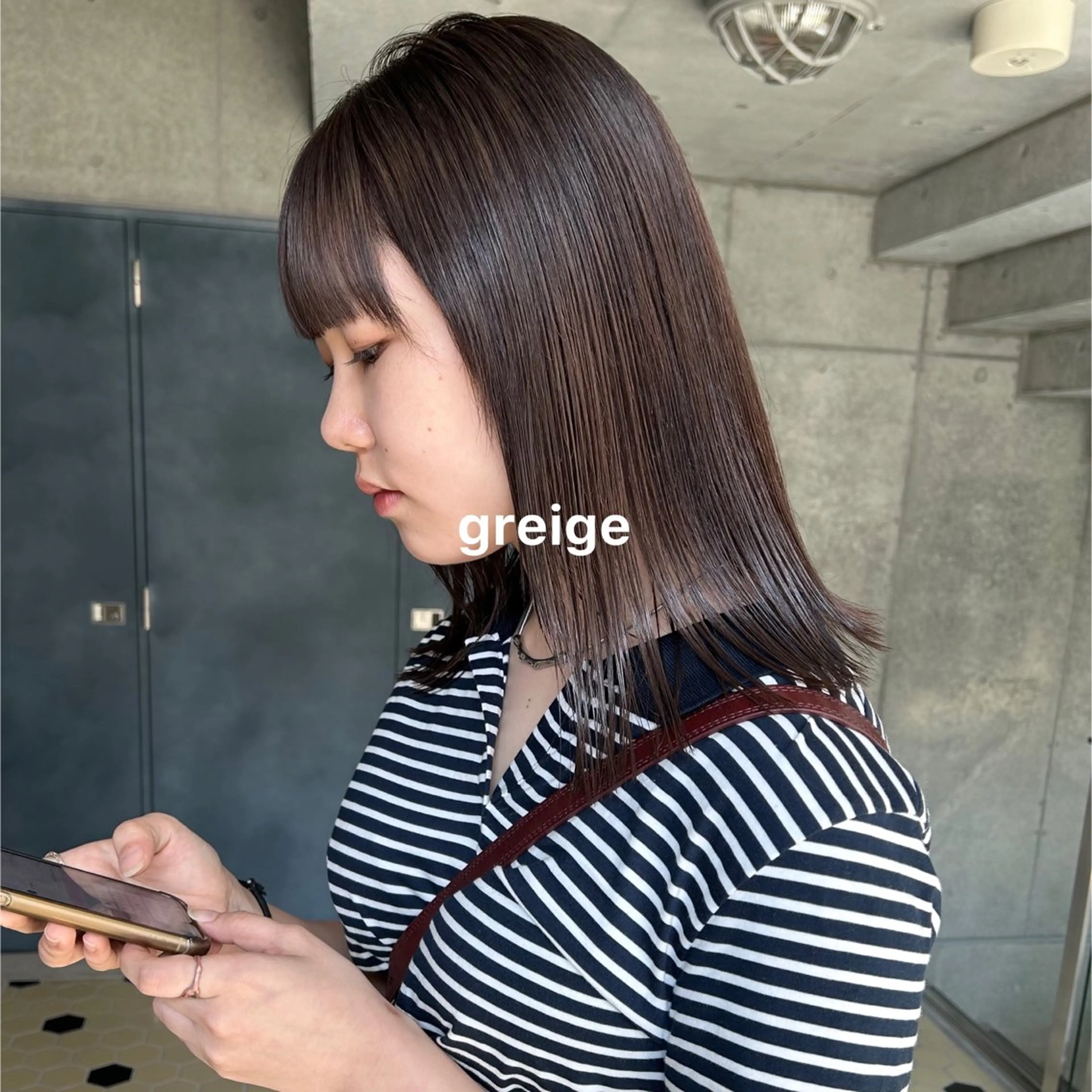 カラー 暖色カラー推し/ トヤエリコのヘアスタイル