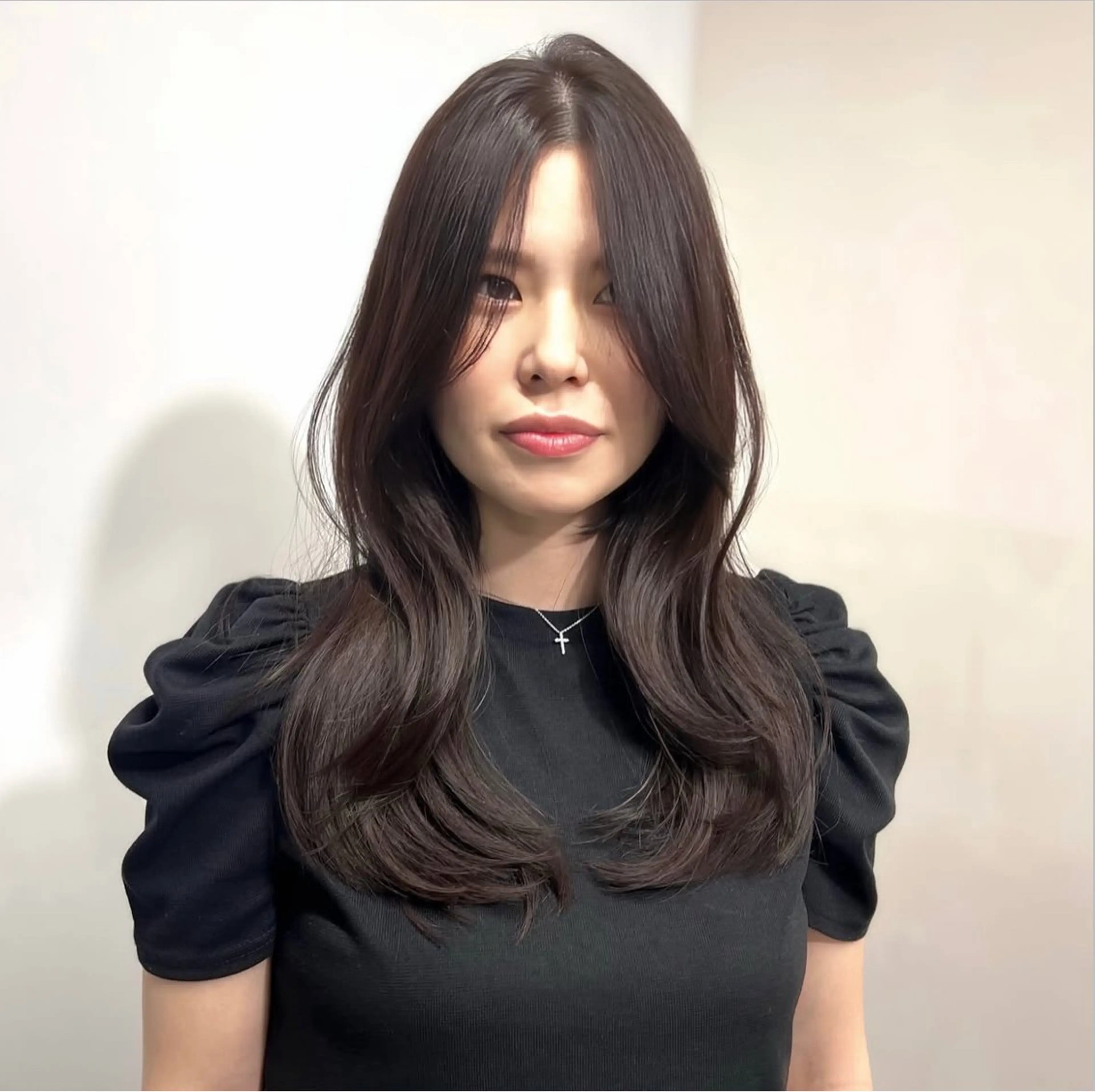 ロング カラー カット ヘアカラー EMANON梅田店所属・前川 朋香のヘアスタイル