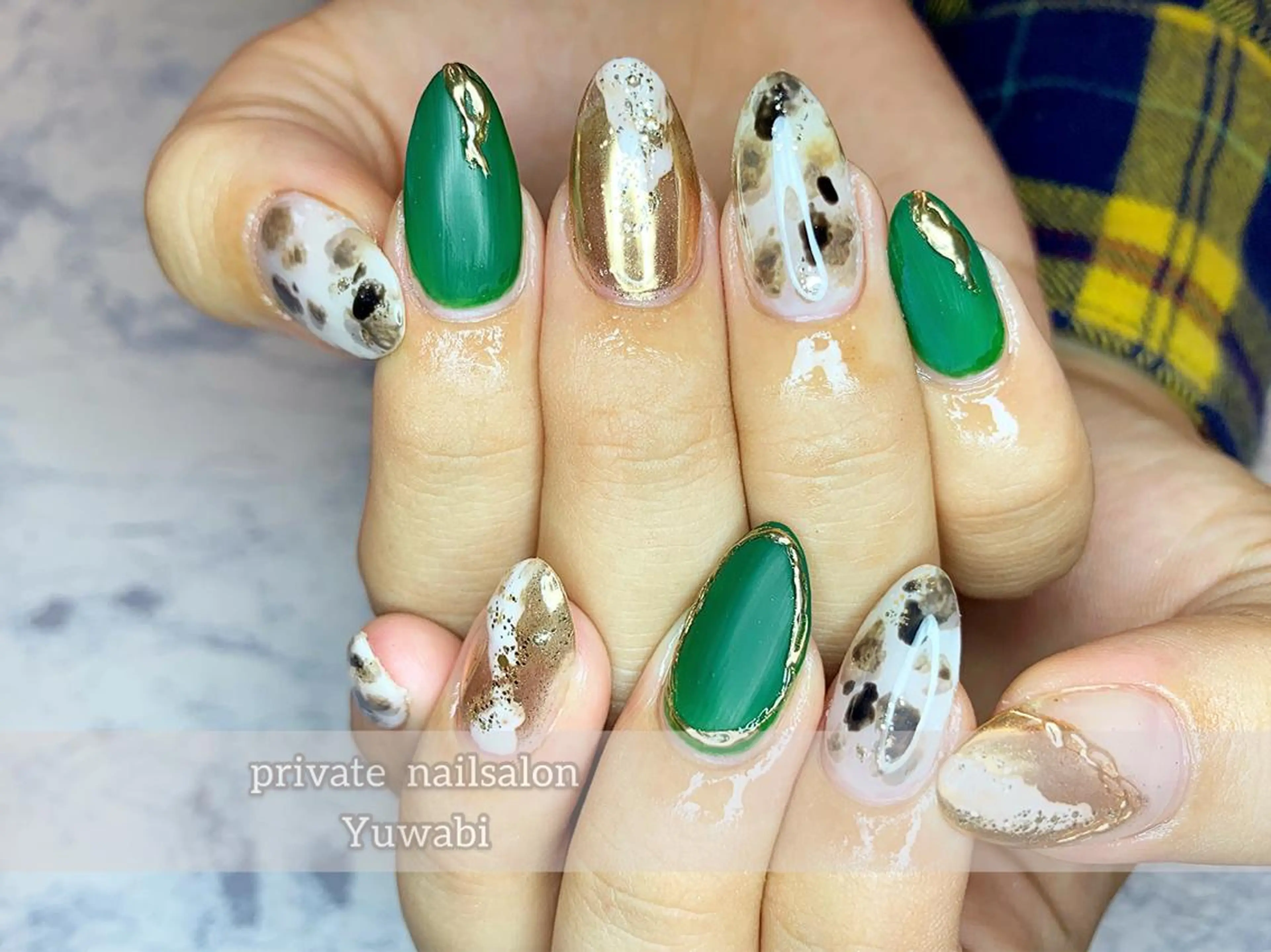 ネイル ハンドネイル フットネイル Yuwabi Nail所属・Mimore ミモア 水戸のネイルデザイン