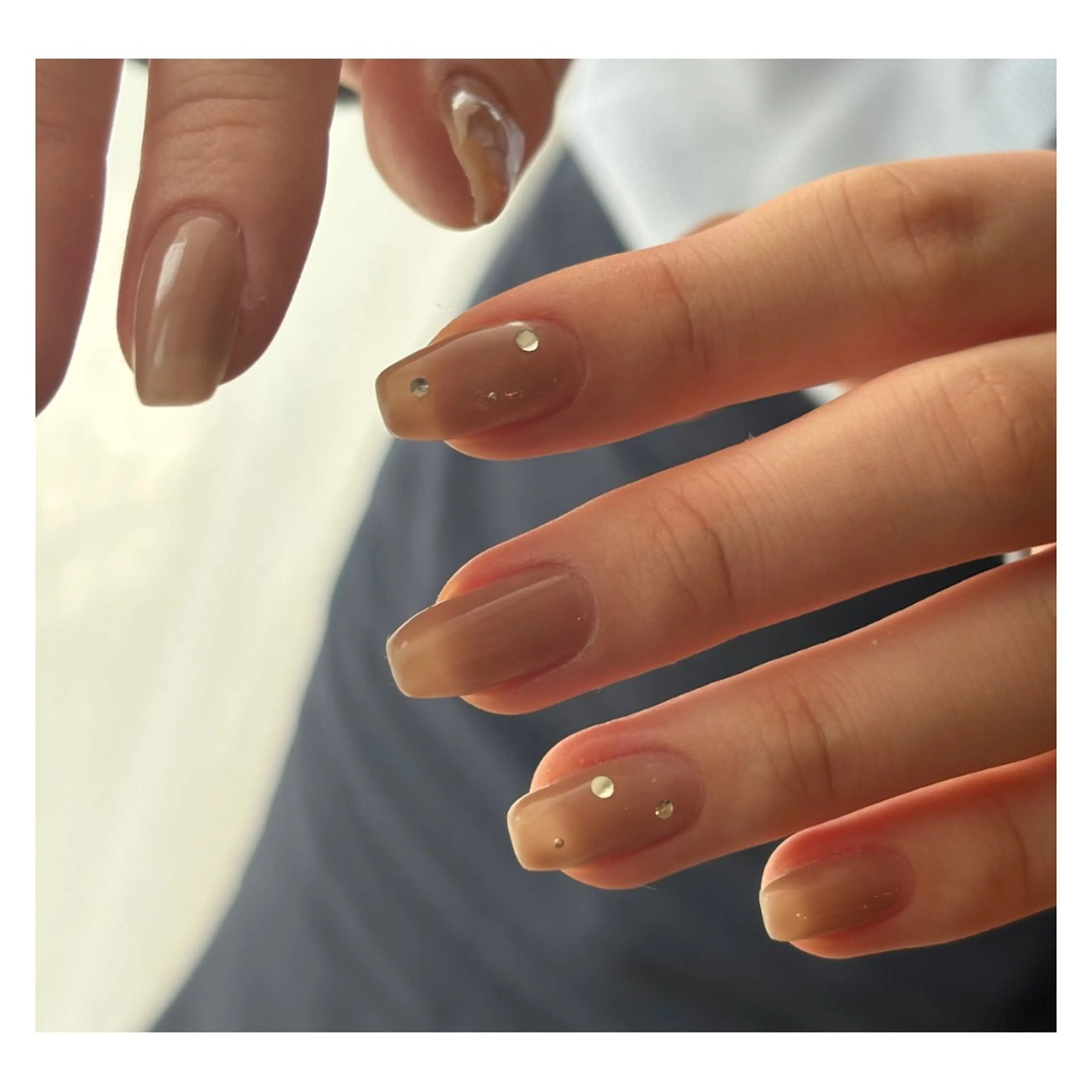 ネイル シンプルネイル Elio所属・Elio 国泰寺のネイルデザイン