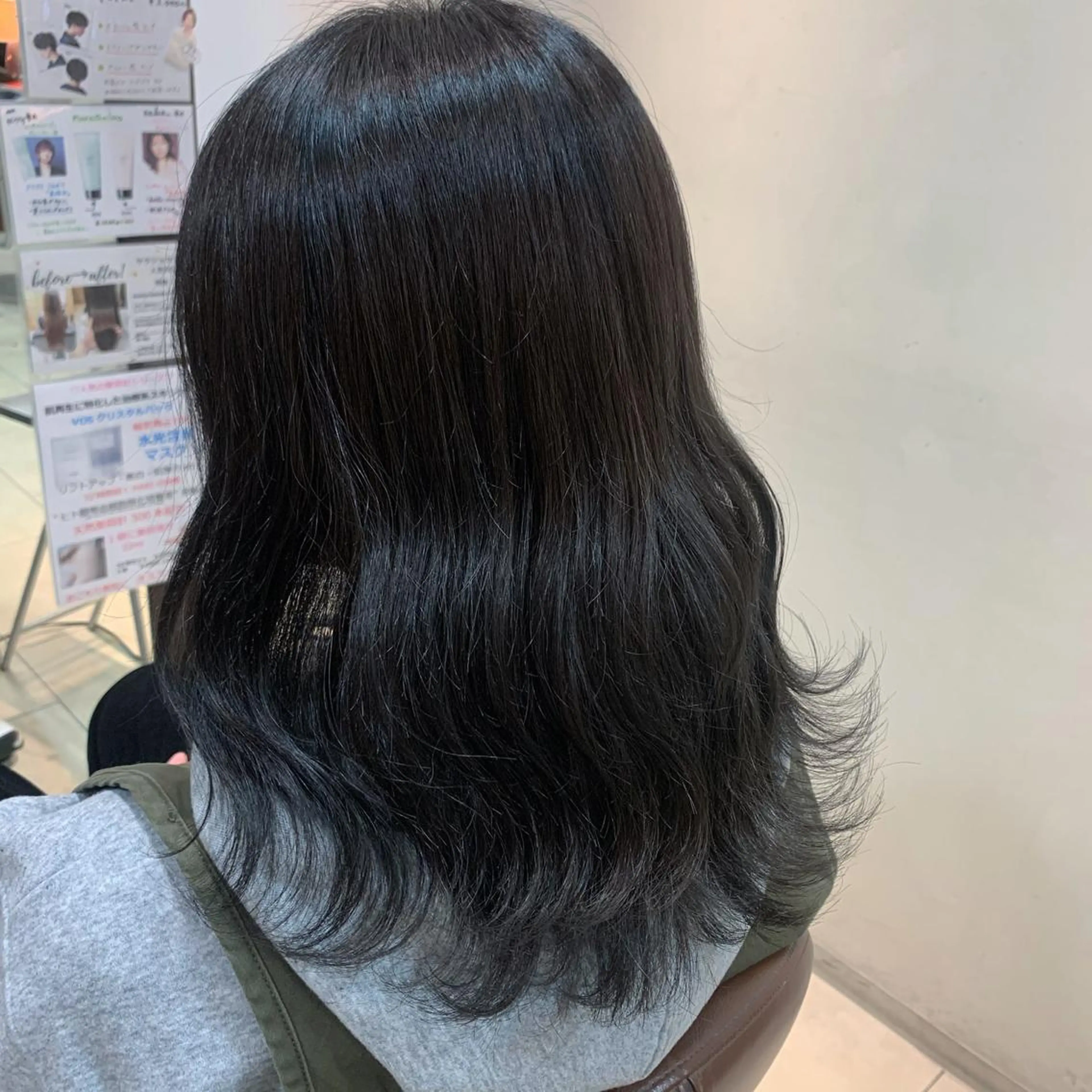 ミディアム カラー 天王寺ハイトーン rinkaのヘアスタイル