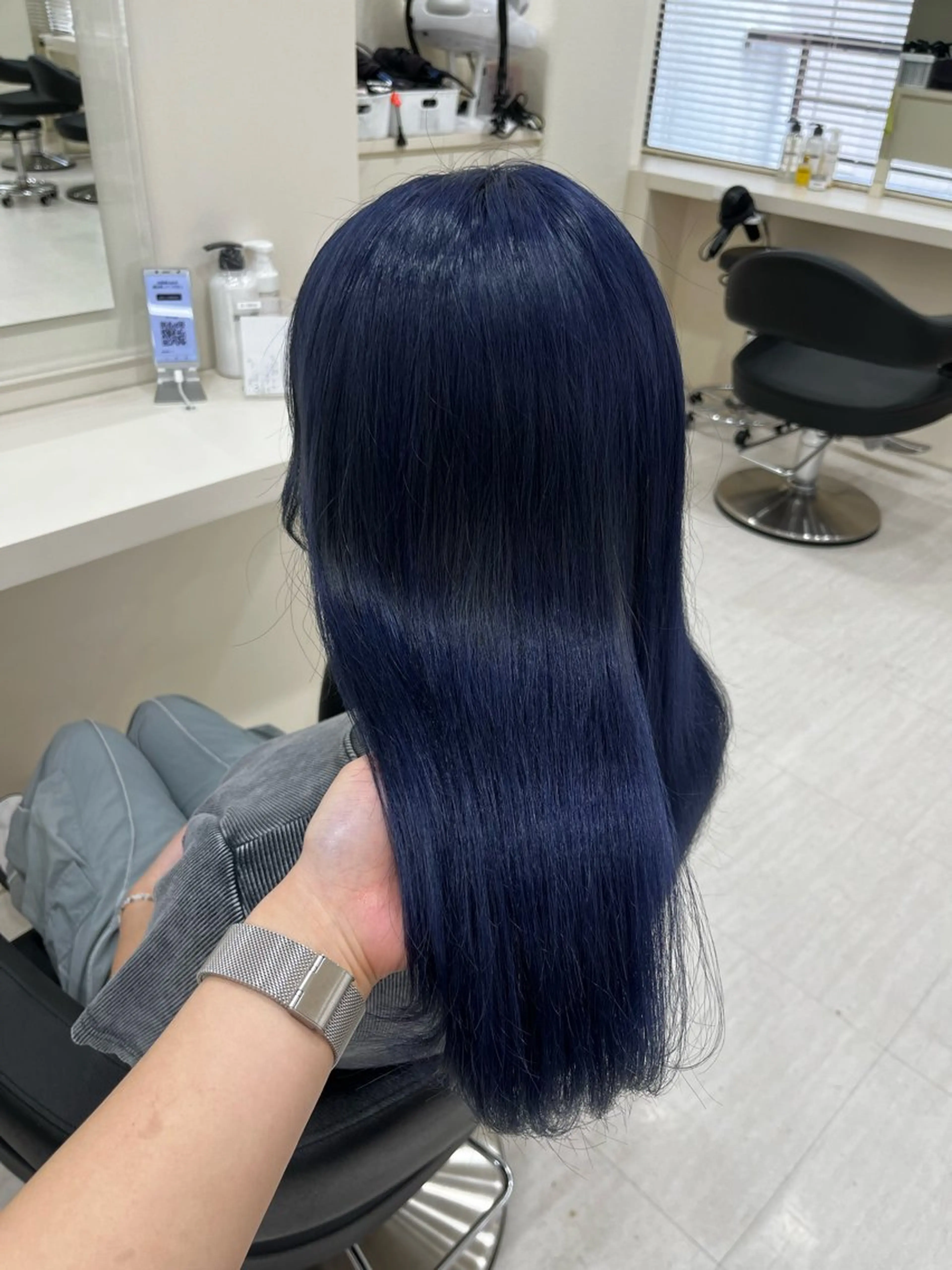 ミディアム カラー ヘアカラー 💟RINNA 艶カラー💟のヘアスタイル