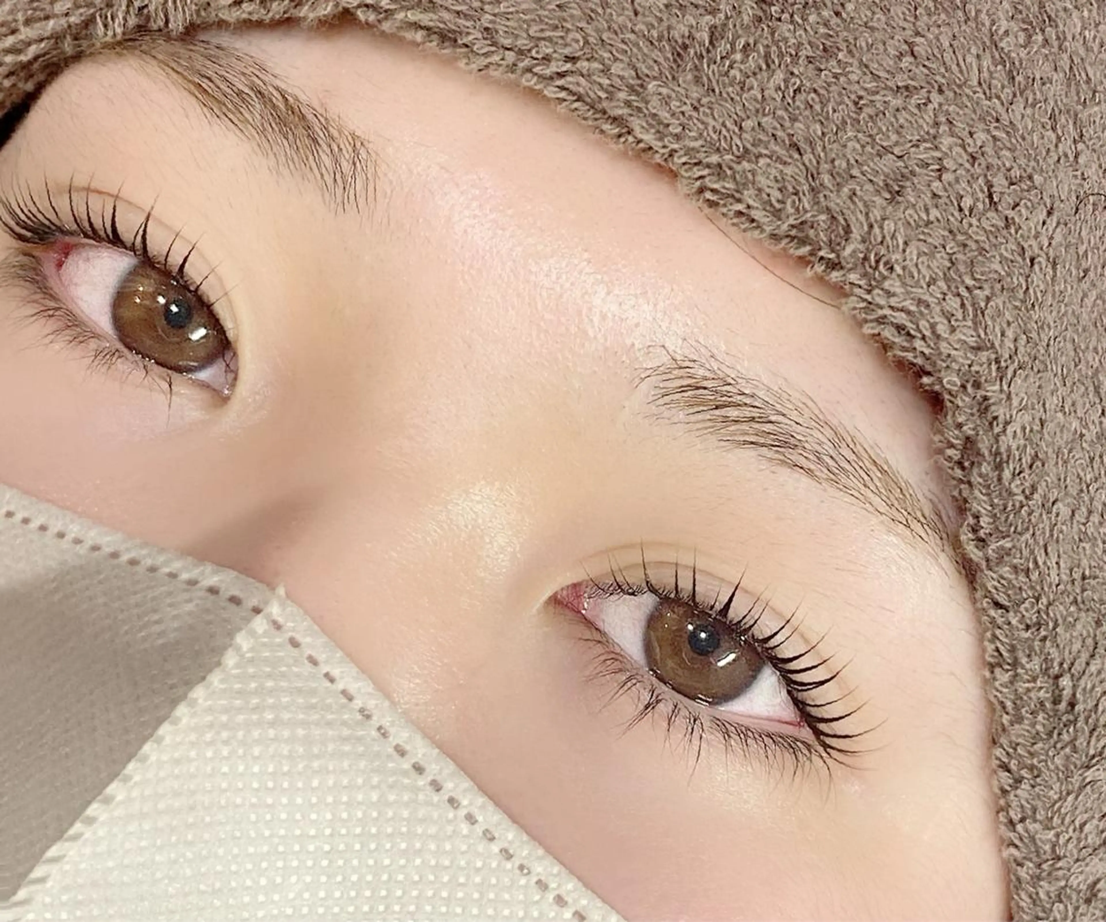 マツエク・マツパ 一重×まつ毛パーマ Crevia Hiroeのマツエク・マツパデザイン