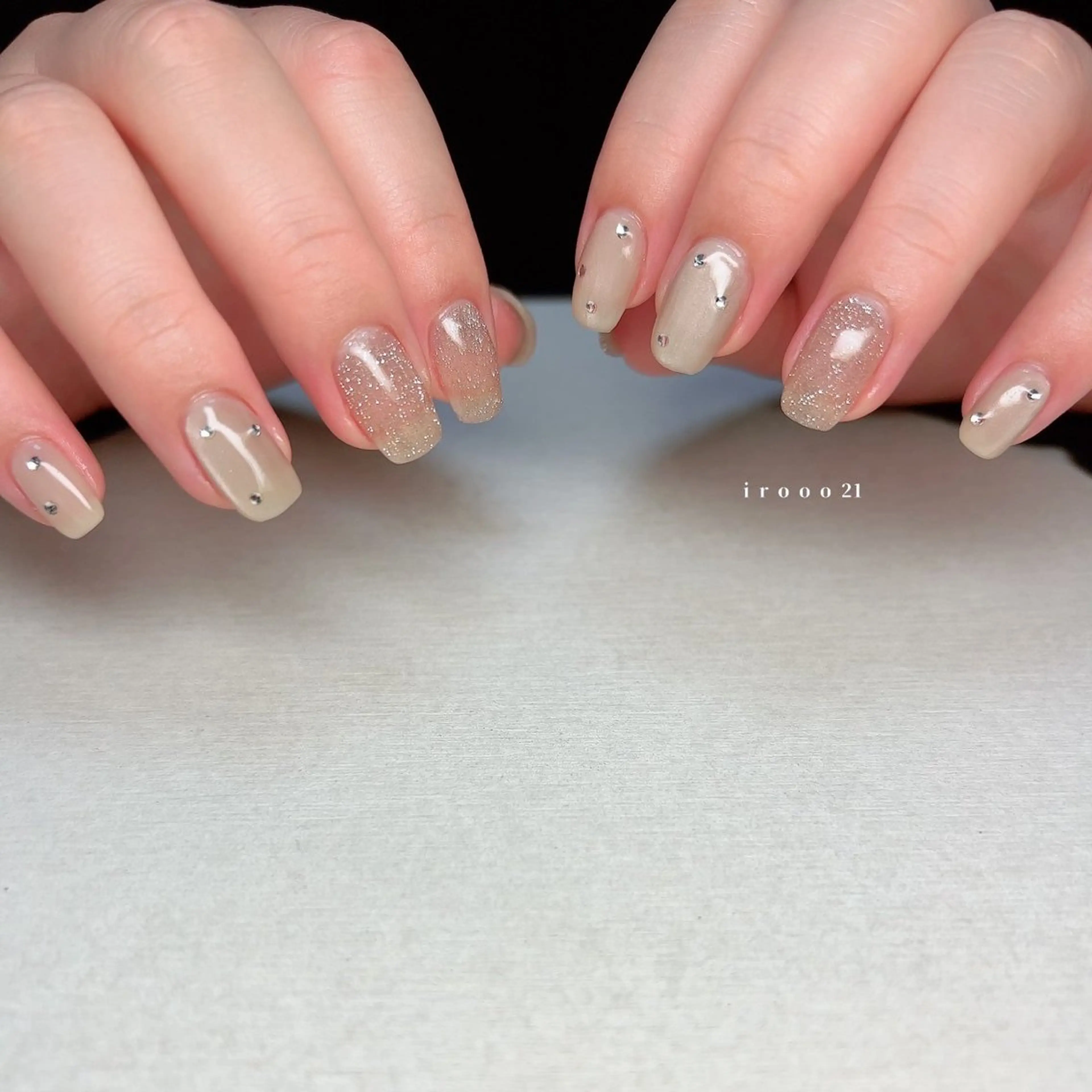 ネイル フラッシュネイル マグネットネイル irooo 21のネイルデザイン