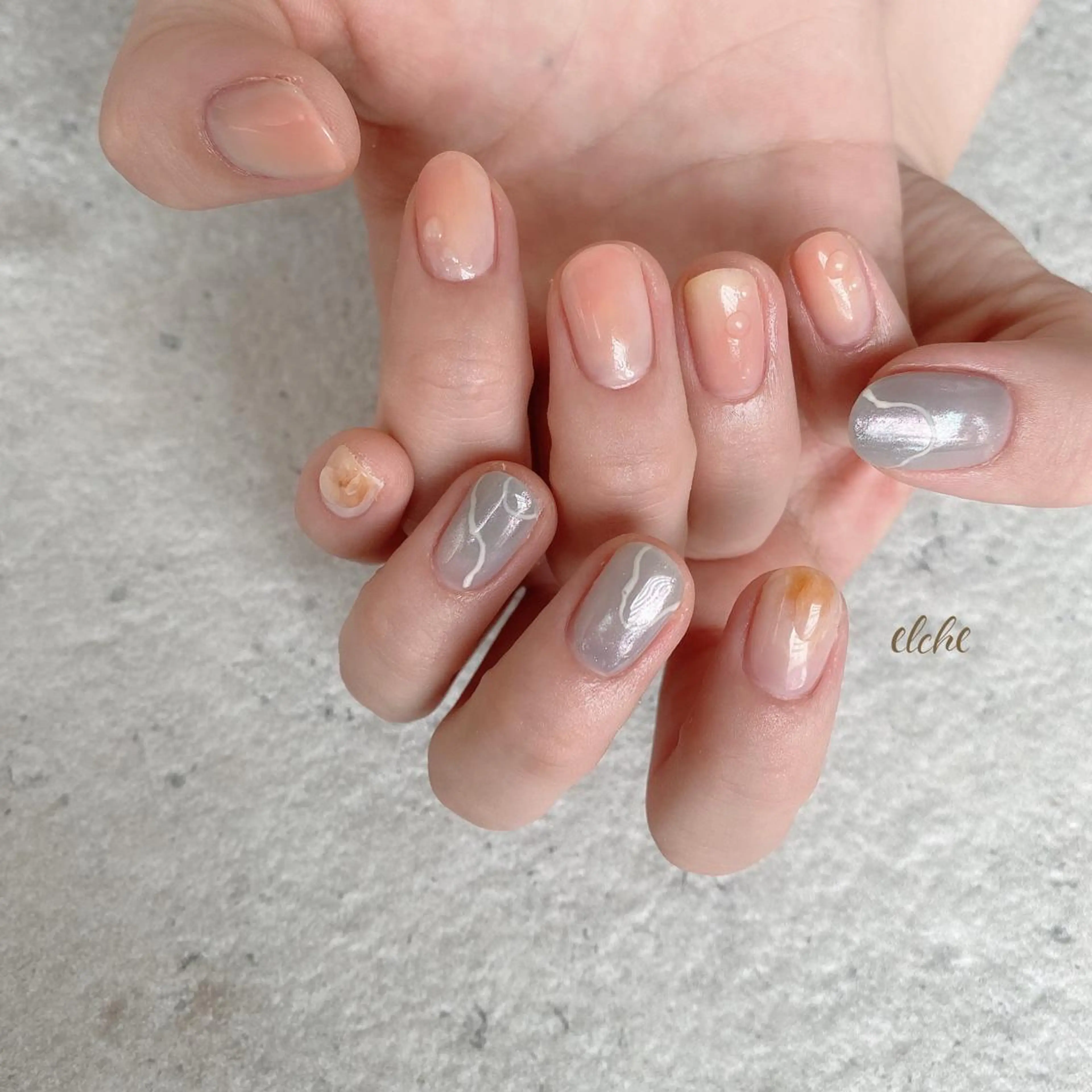 ネイル Rio 𓍼のネイルデザイン