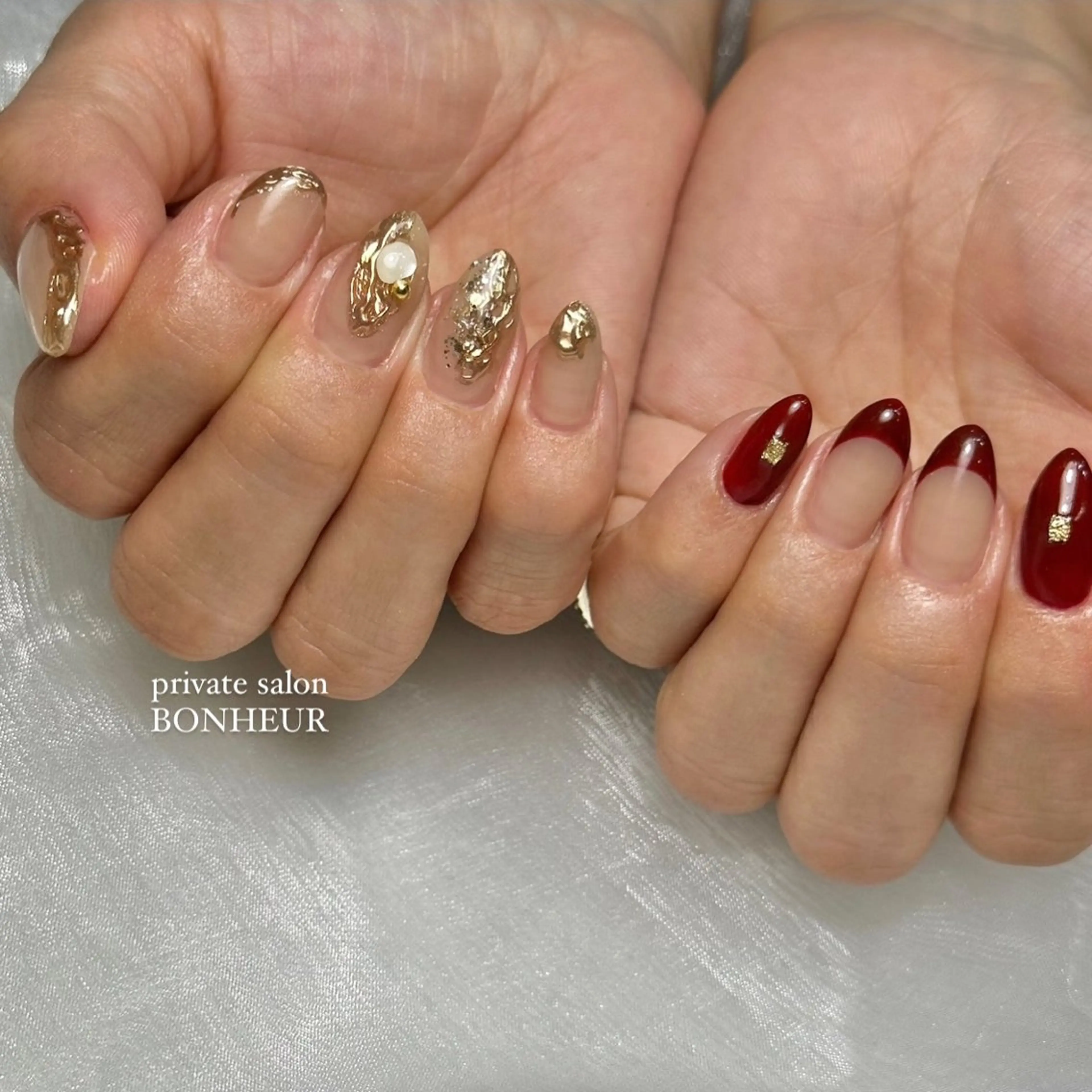 ネイル ハンドネイル BONHEUR Annaのネイルデザイン