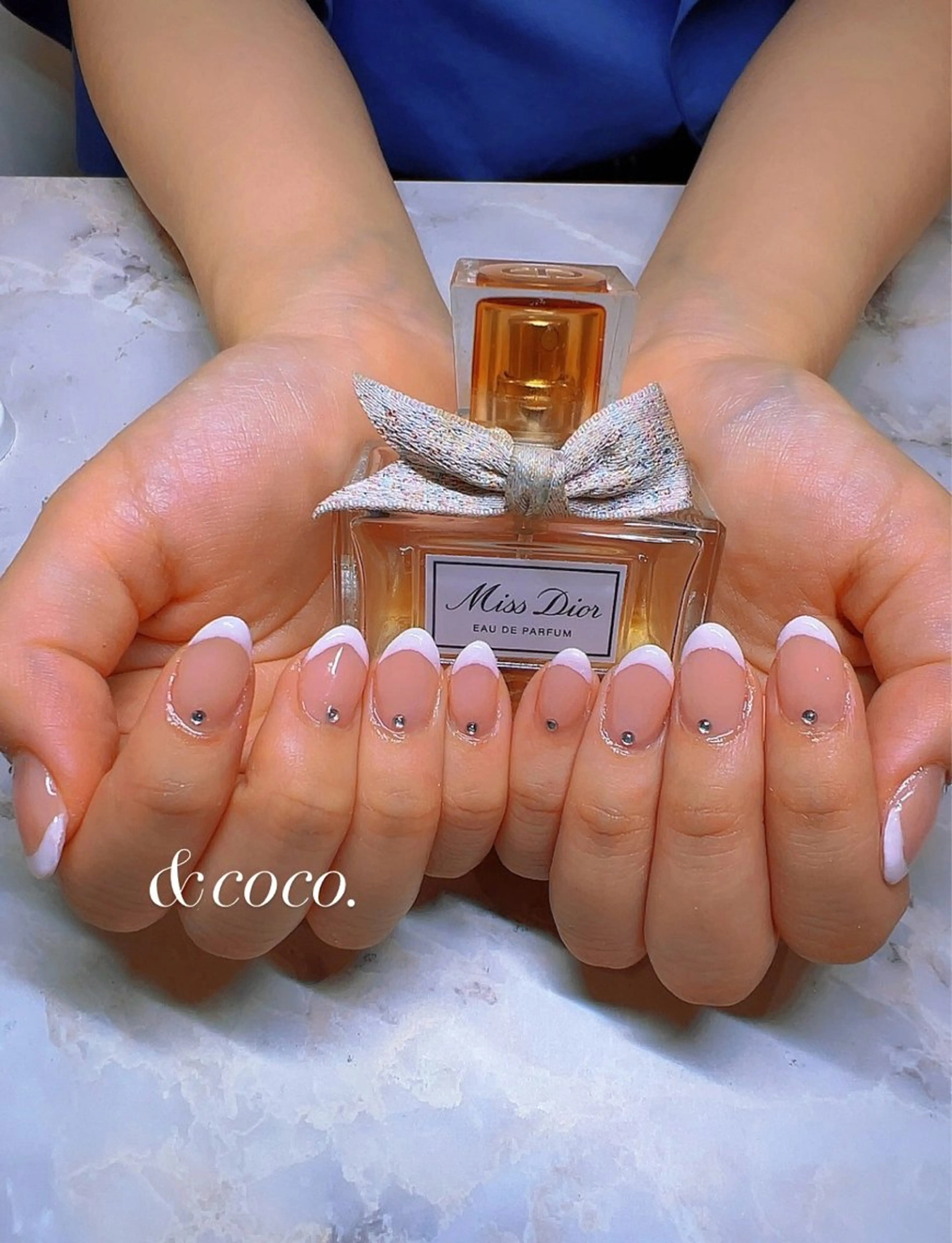 ネイル フレンチネイル ハンドネイル ＆coco.所属・＆ coco.のネイルデザイン