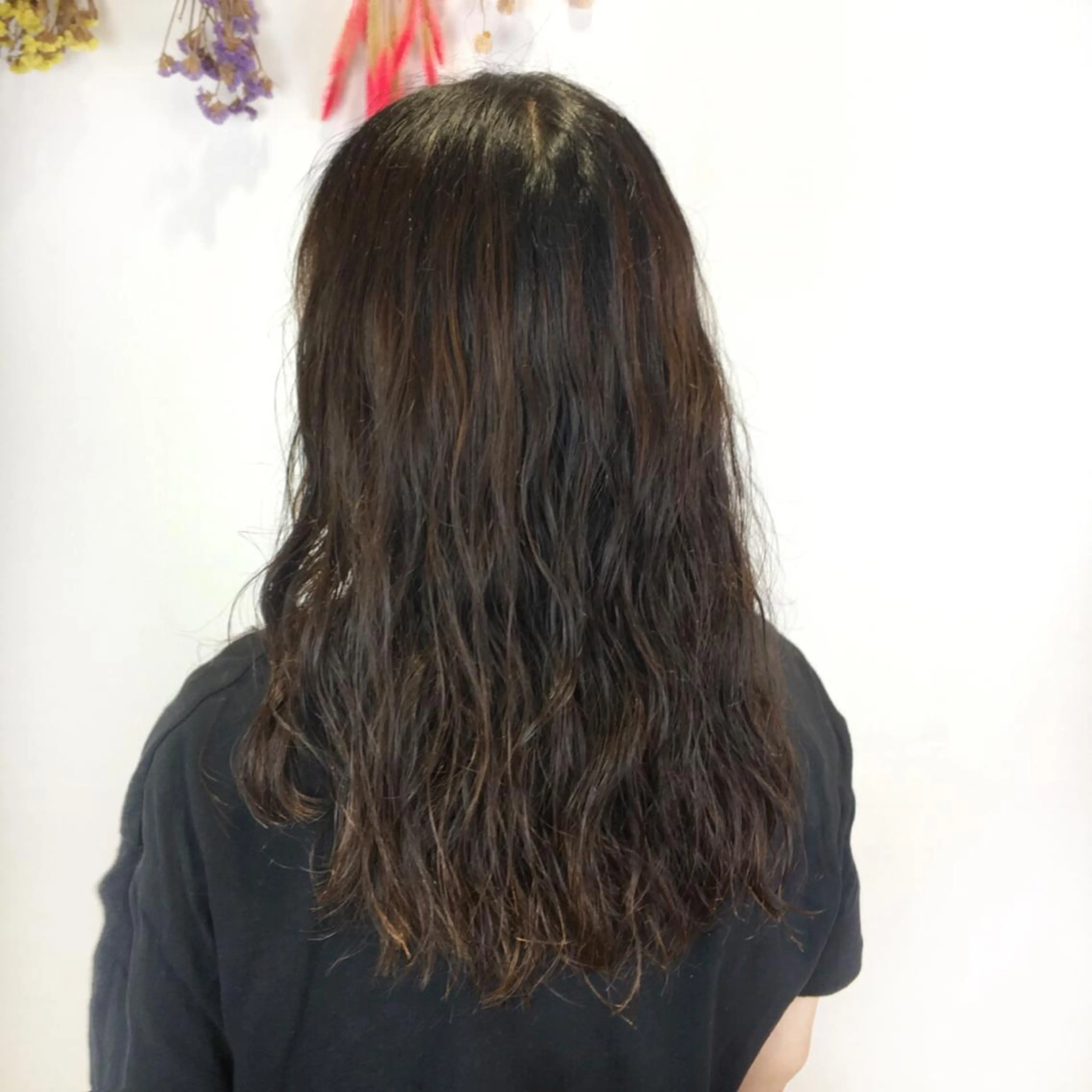 セミロング パーマ ショート/ボブ🌿 大野ちかのヘアスタイル