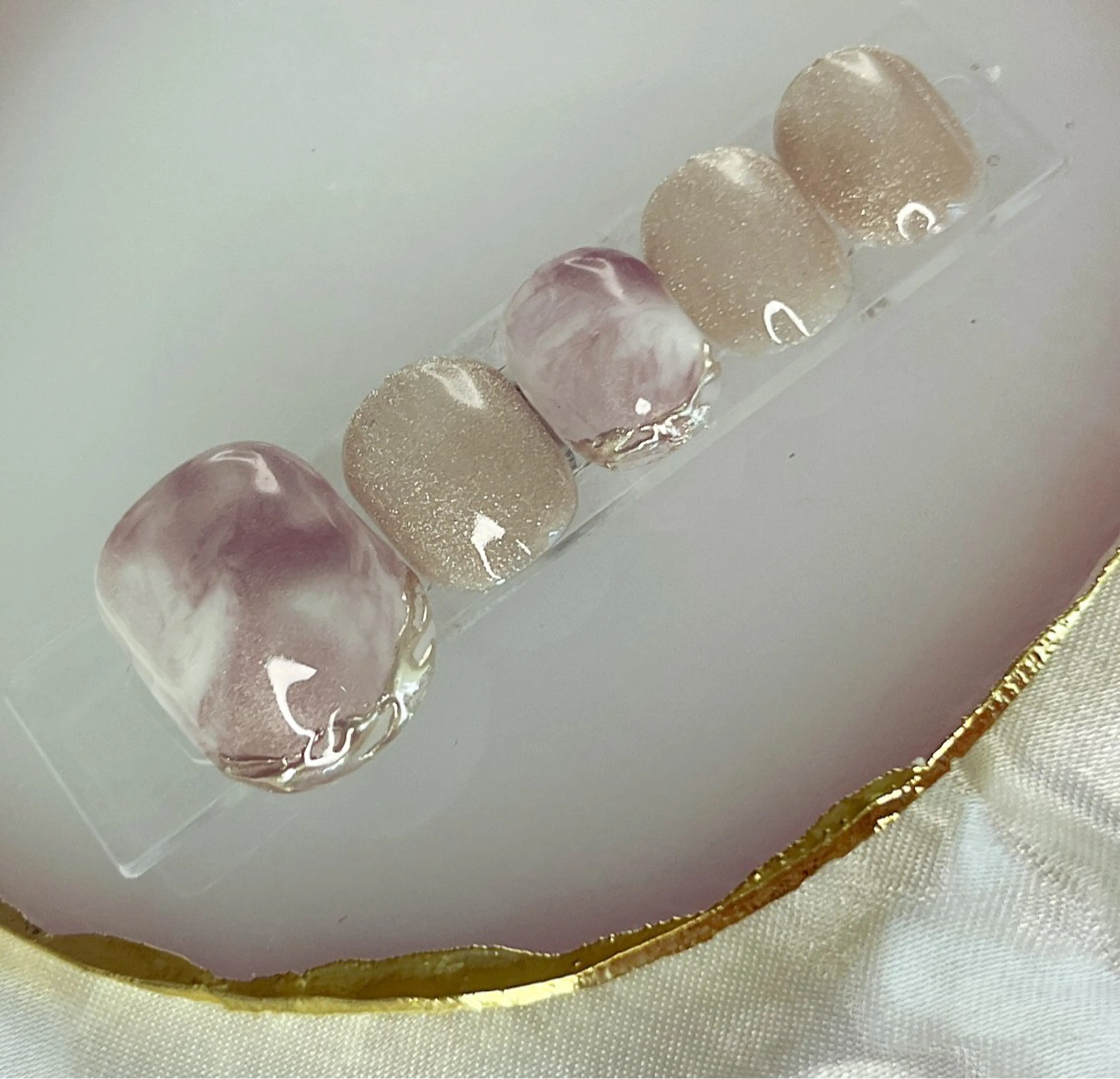 ネイル フットネイル シンプルネイル Nail salon Loaのネイルデザイン