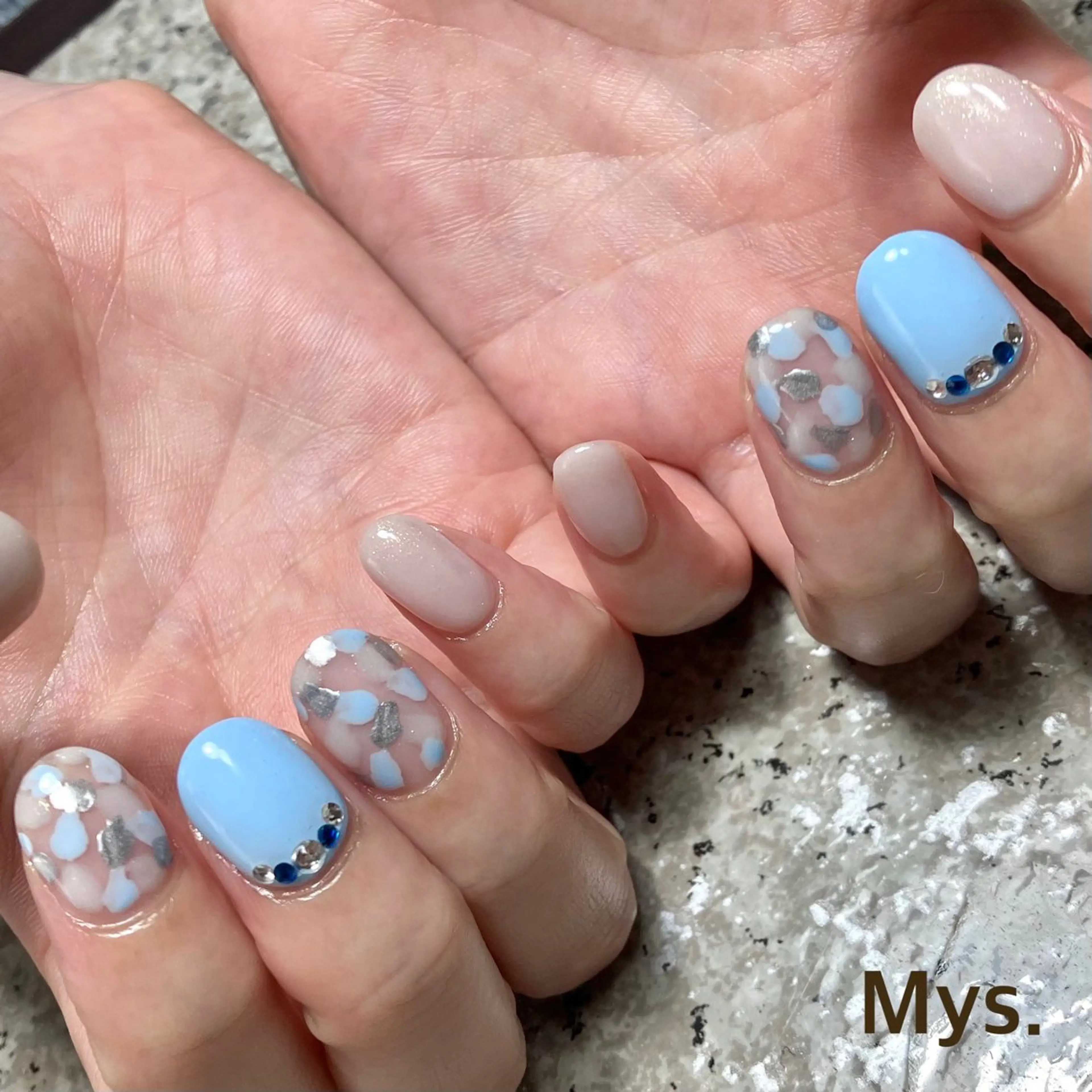 ネイル ハンドネイル Mys. 三上紗紀のネイルデザイン