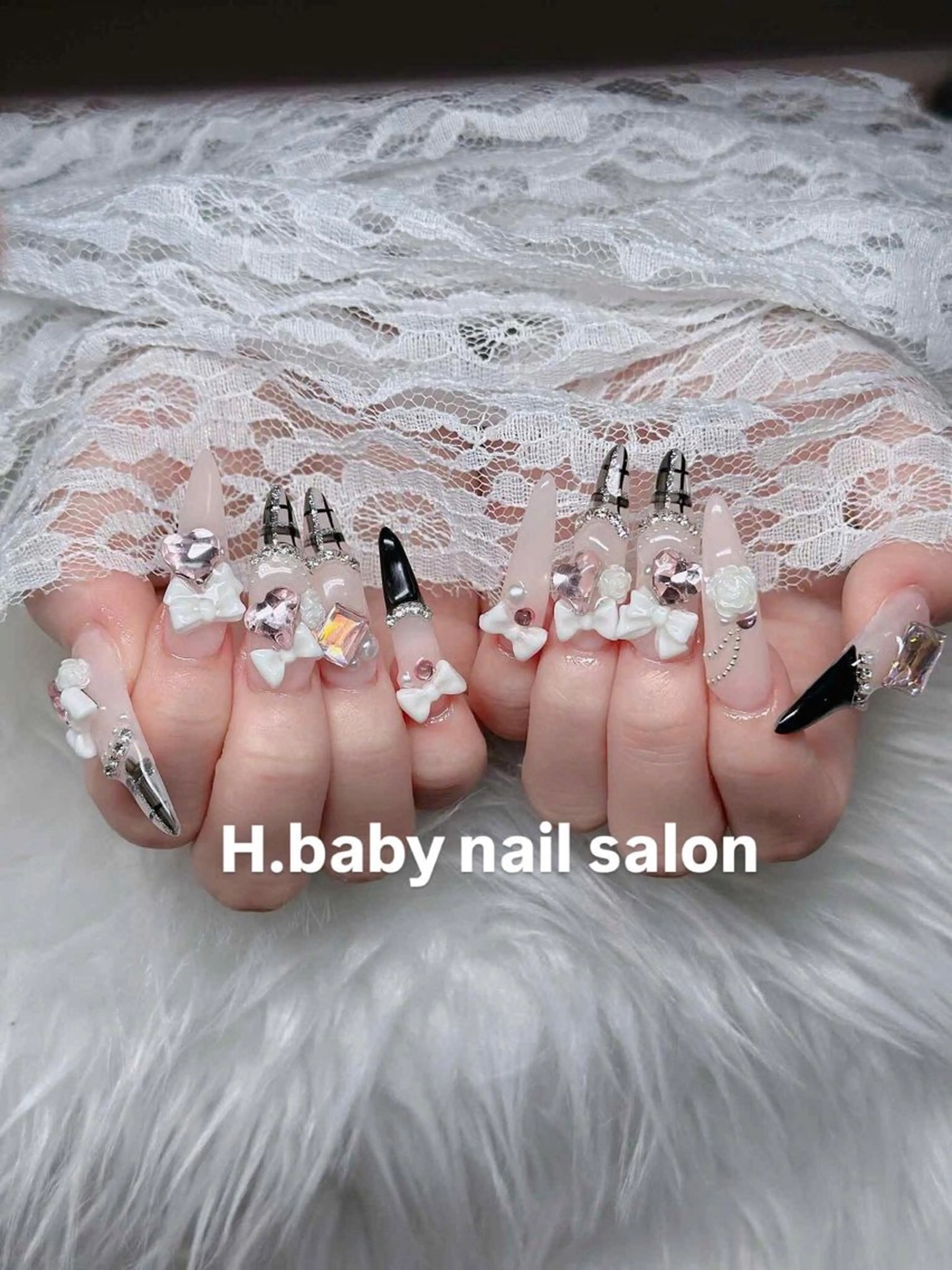 ネイル アートネイル 成人式 ジェルネイル ニュアンスネイル 夏ネイル ハンドネイル neco H.babynailのネイルデザイン