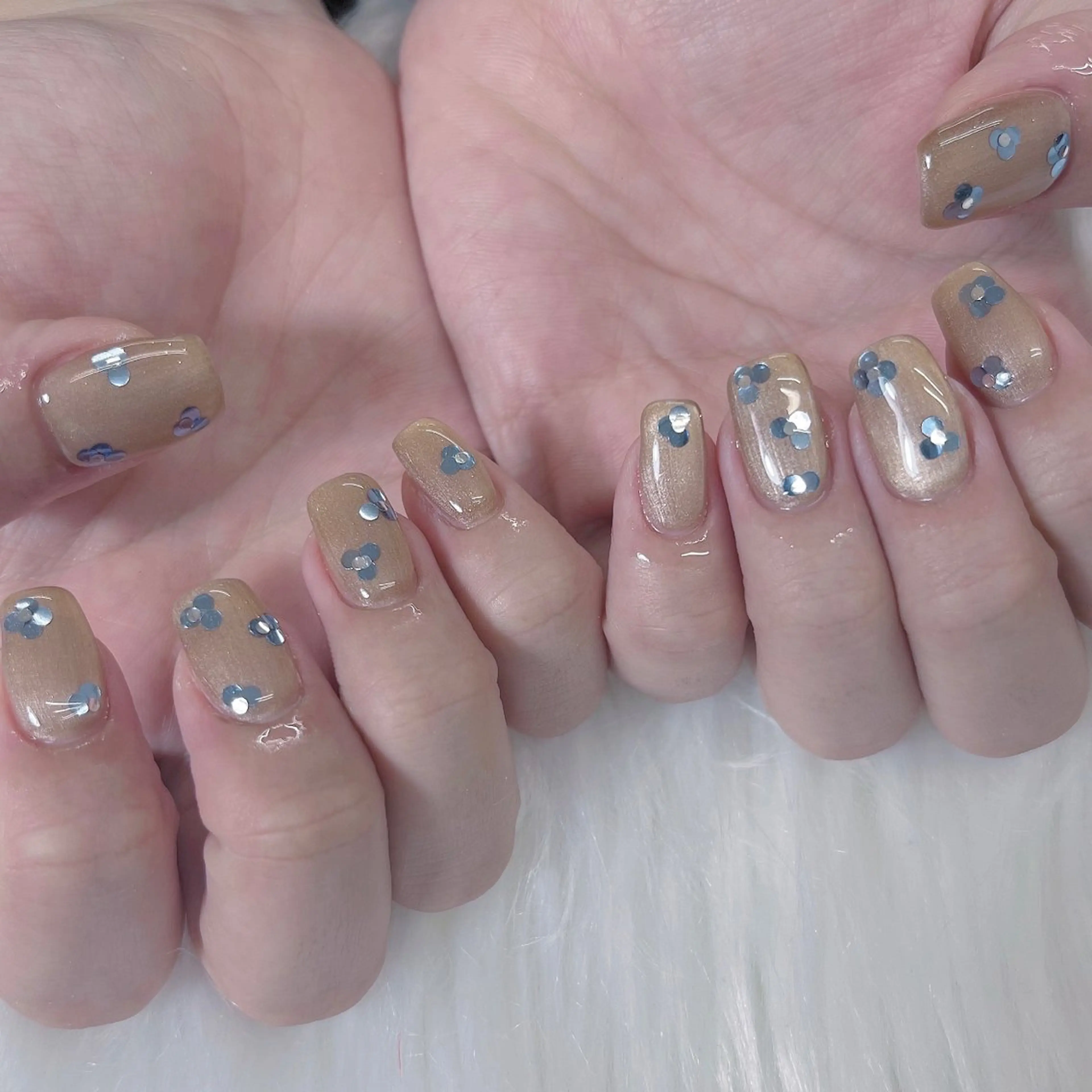 ネイル マグネットネイル ハンドネイル Maya 🧊🫧‪のネイルデザイン