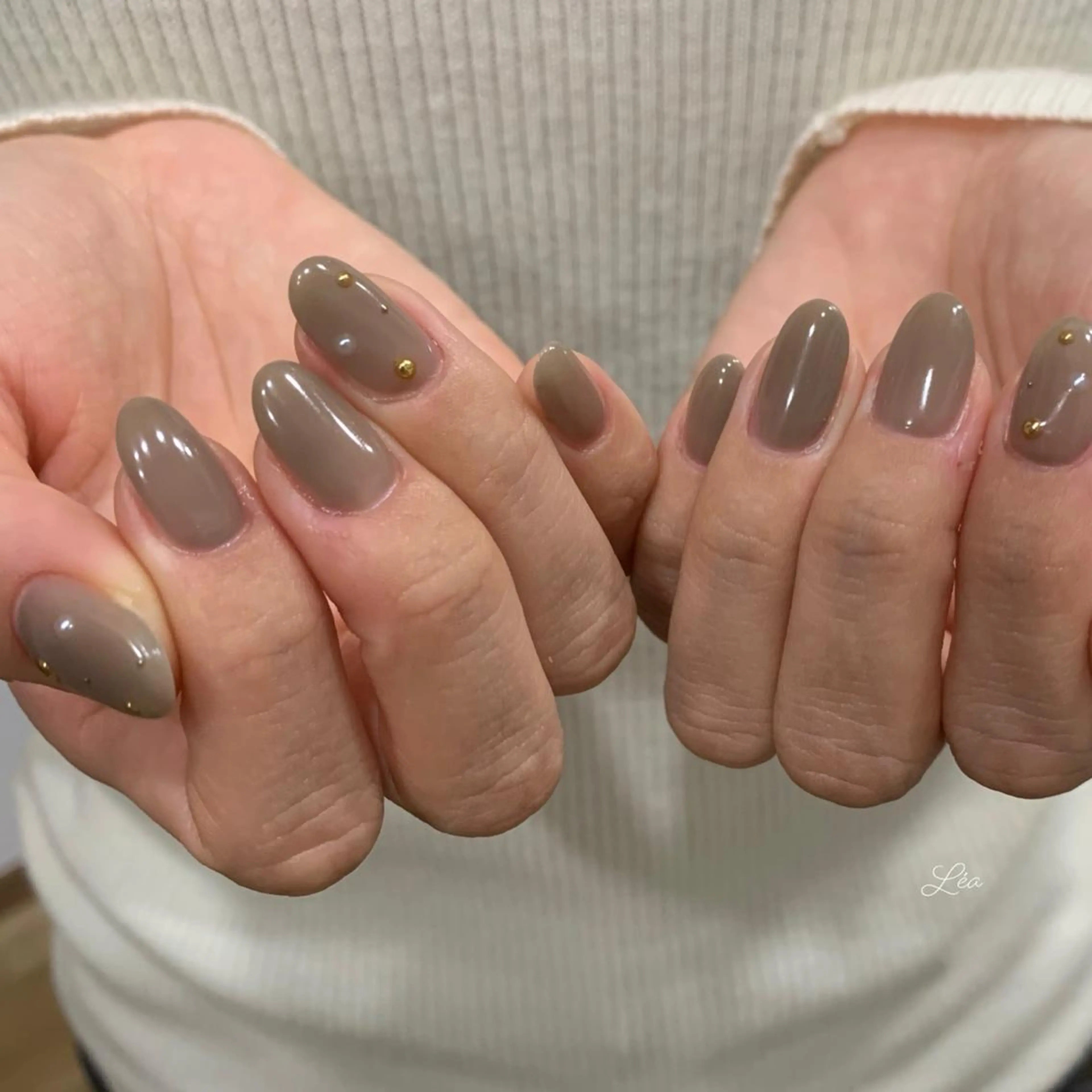 ネイル ジェルネイル パラジェル ソフトジェル Léa nailのネイルデザイン