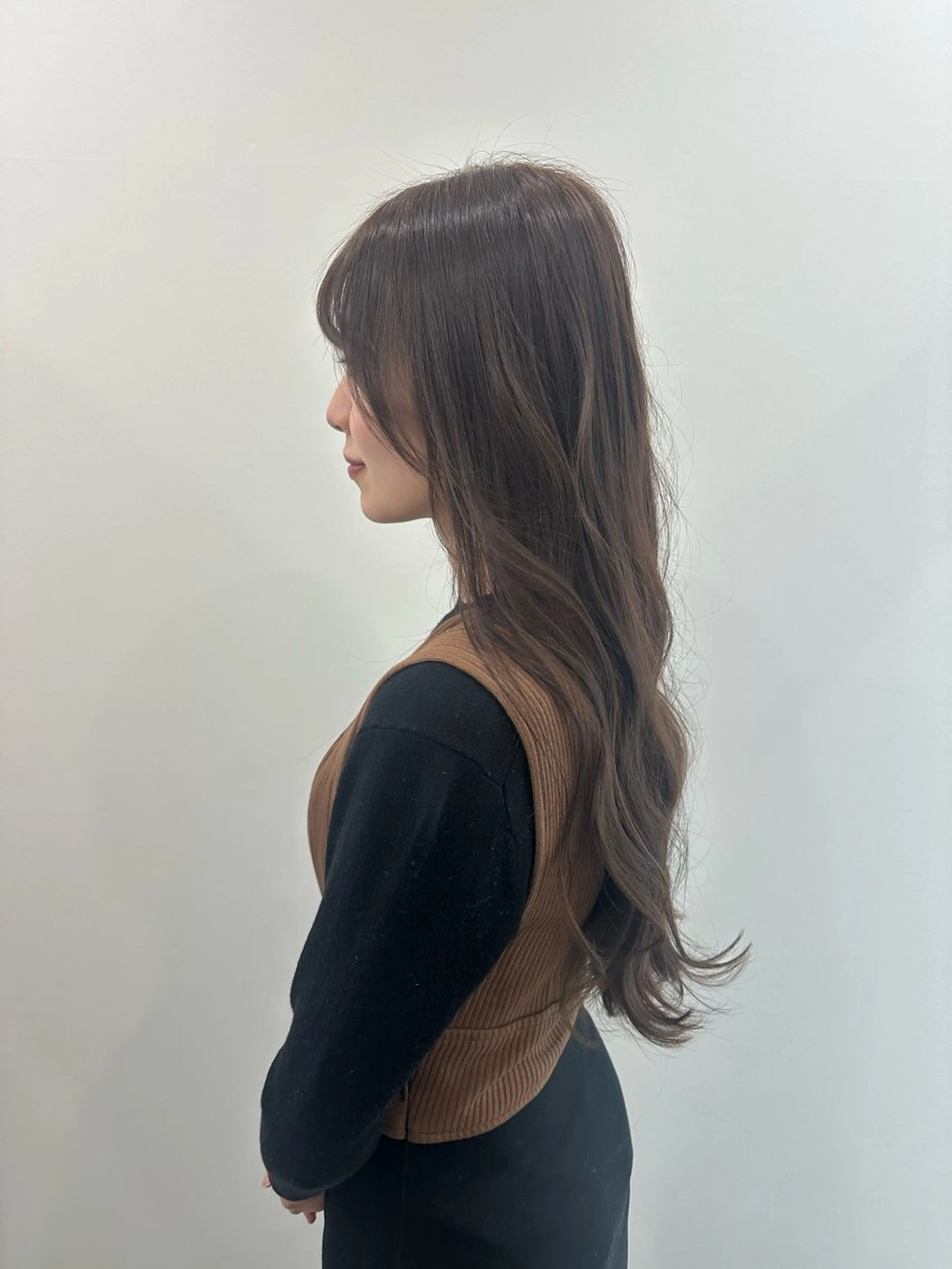 ロング ヘアカラー トリートメント ヘアセット/艶カラー 💐nao.のヘアスタイル