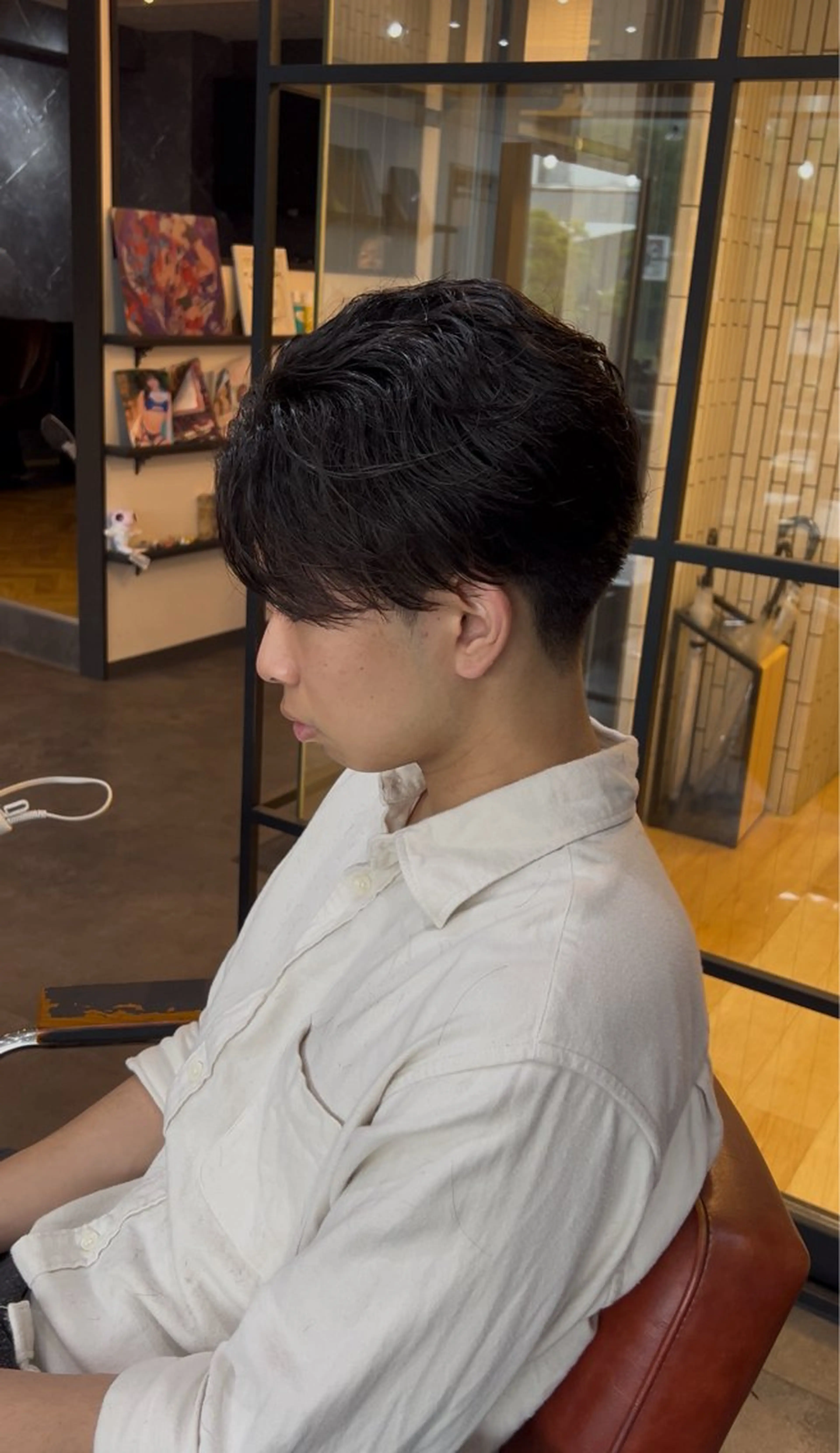 ショート パーマ カット Bonita所属・ナカノ /メンズ/カットのヘアスタイル