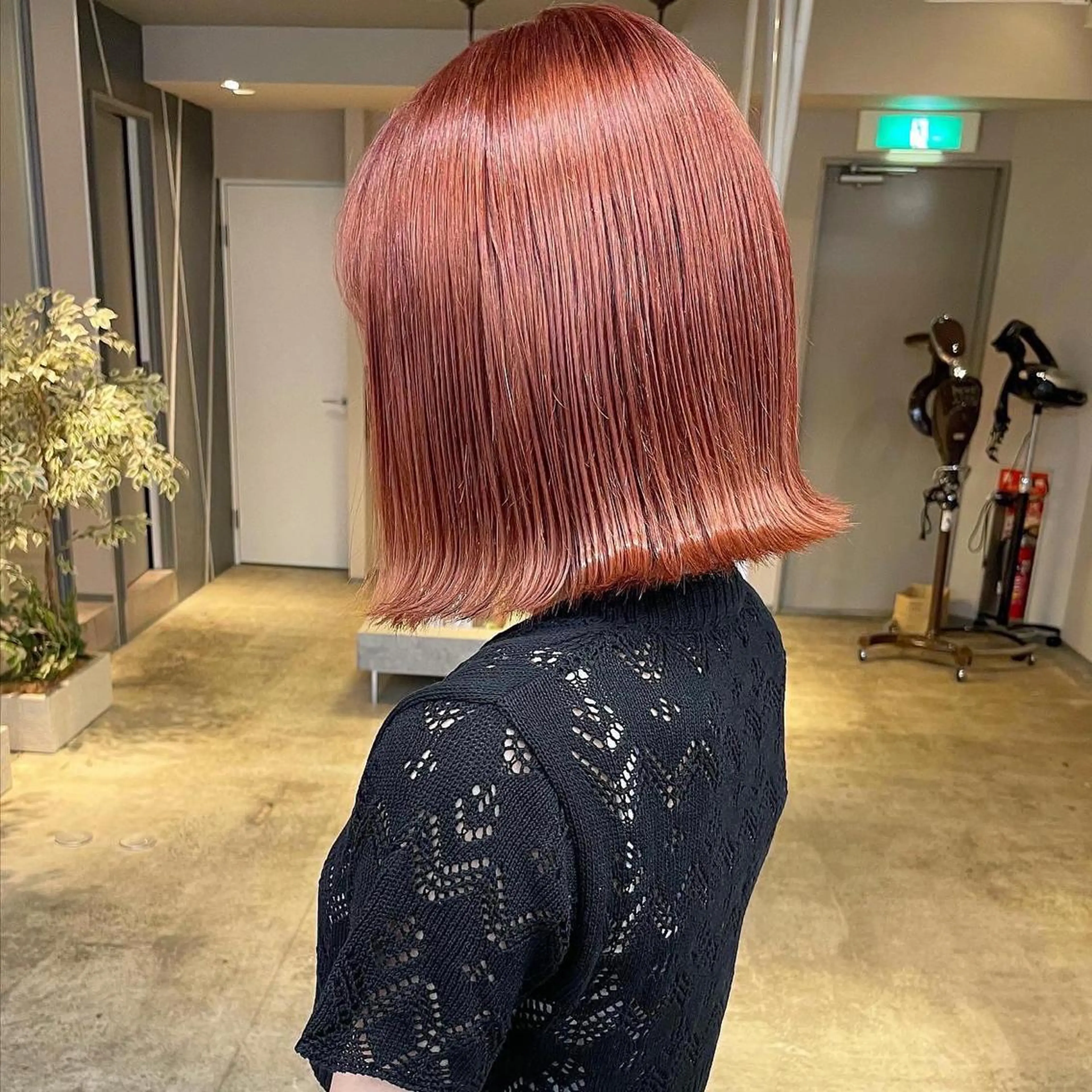 ショート カラー ブラウンカラー ピンクカラー ピンクブラウン 北田 美琴 / 柔らかいカラーのヘアスタイル