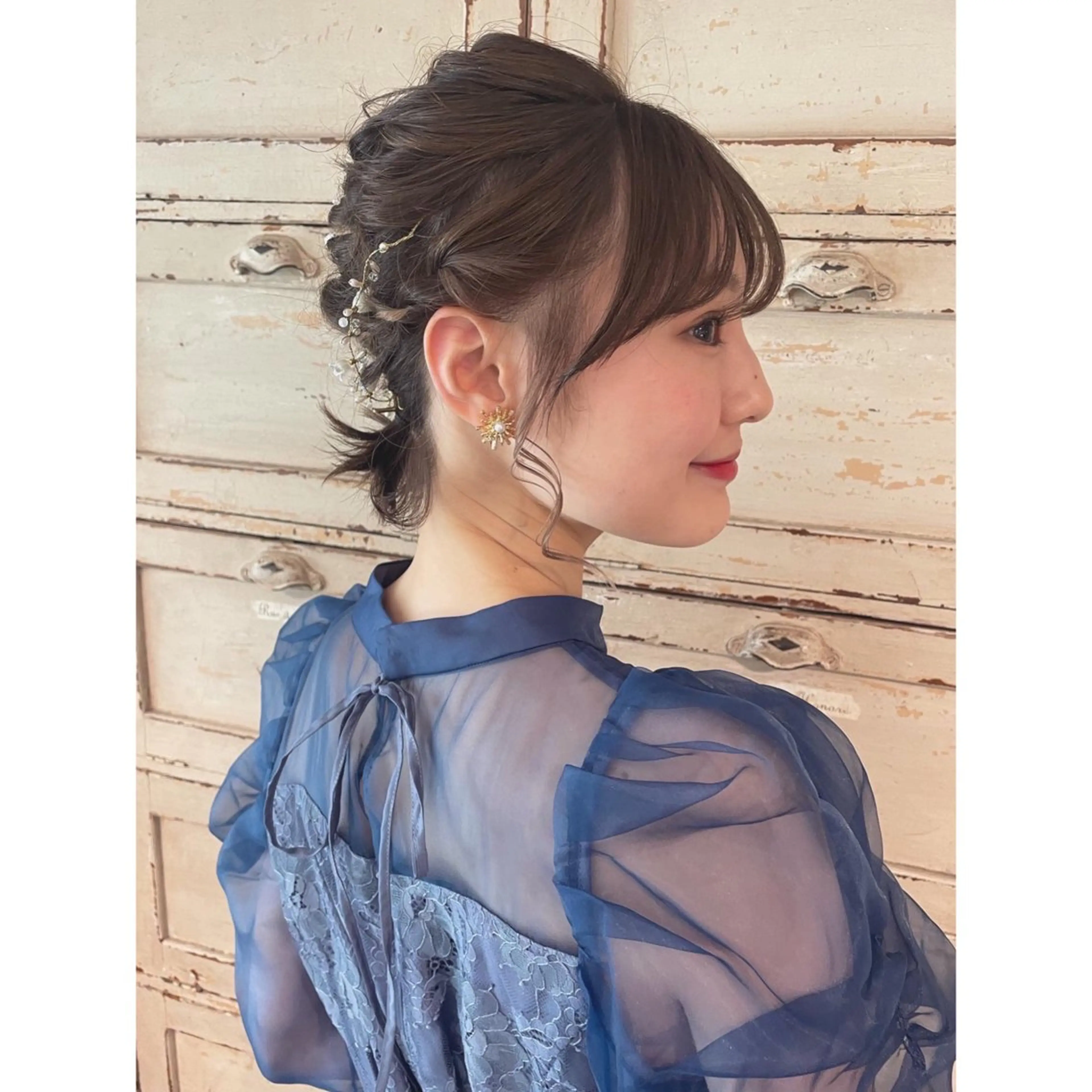 ショート カラー ヘアアレンジ RorriM natsuのヘアスタイル