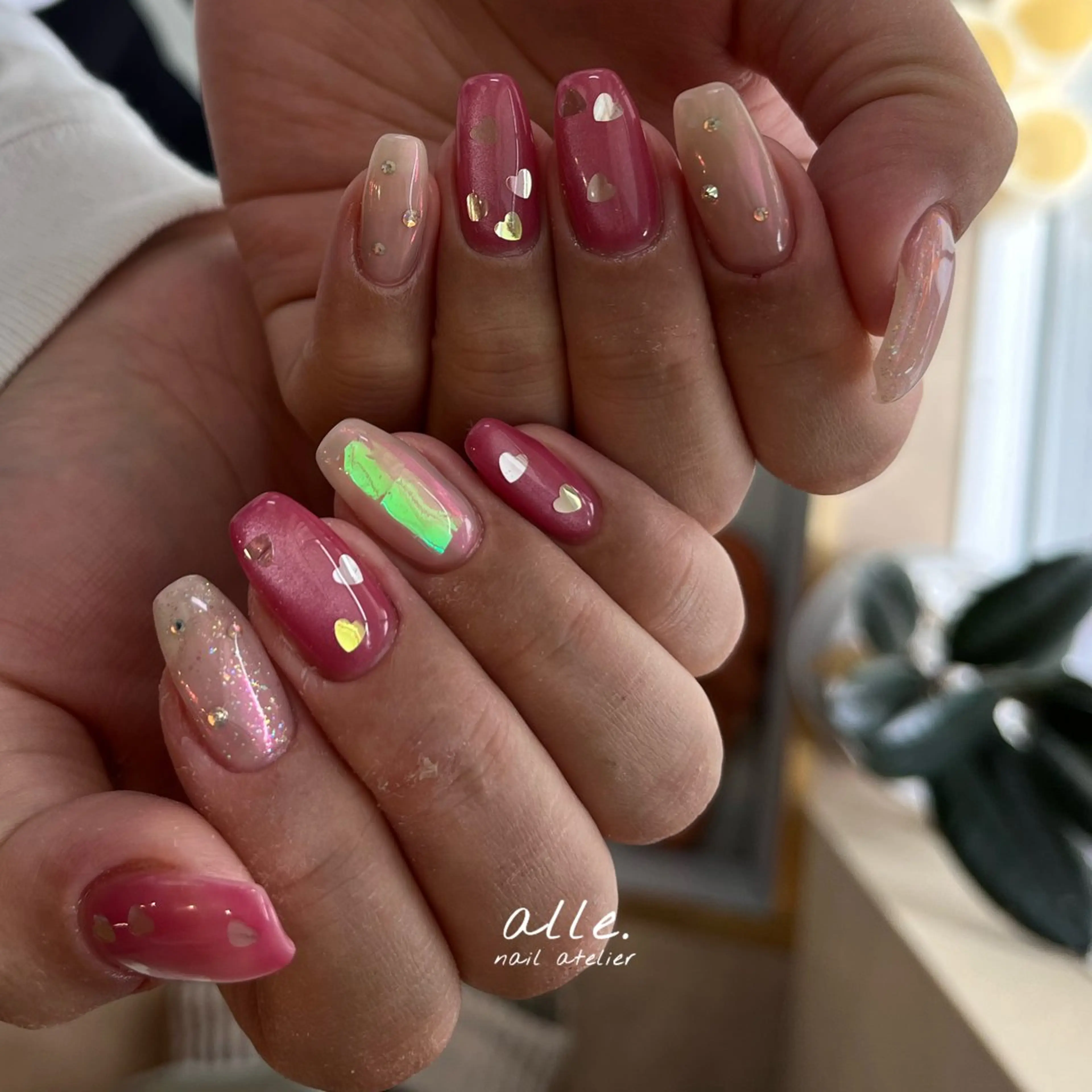 ネイル ハンドネイル atelier alle.のネイルデザイン