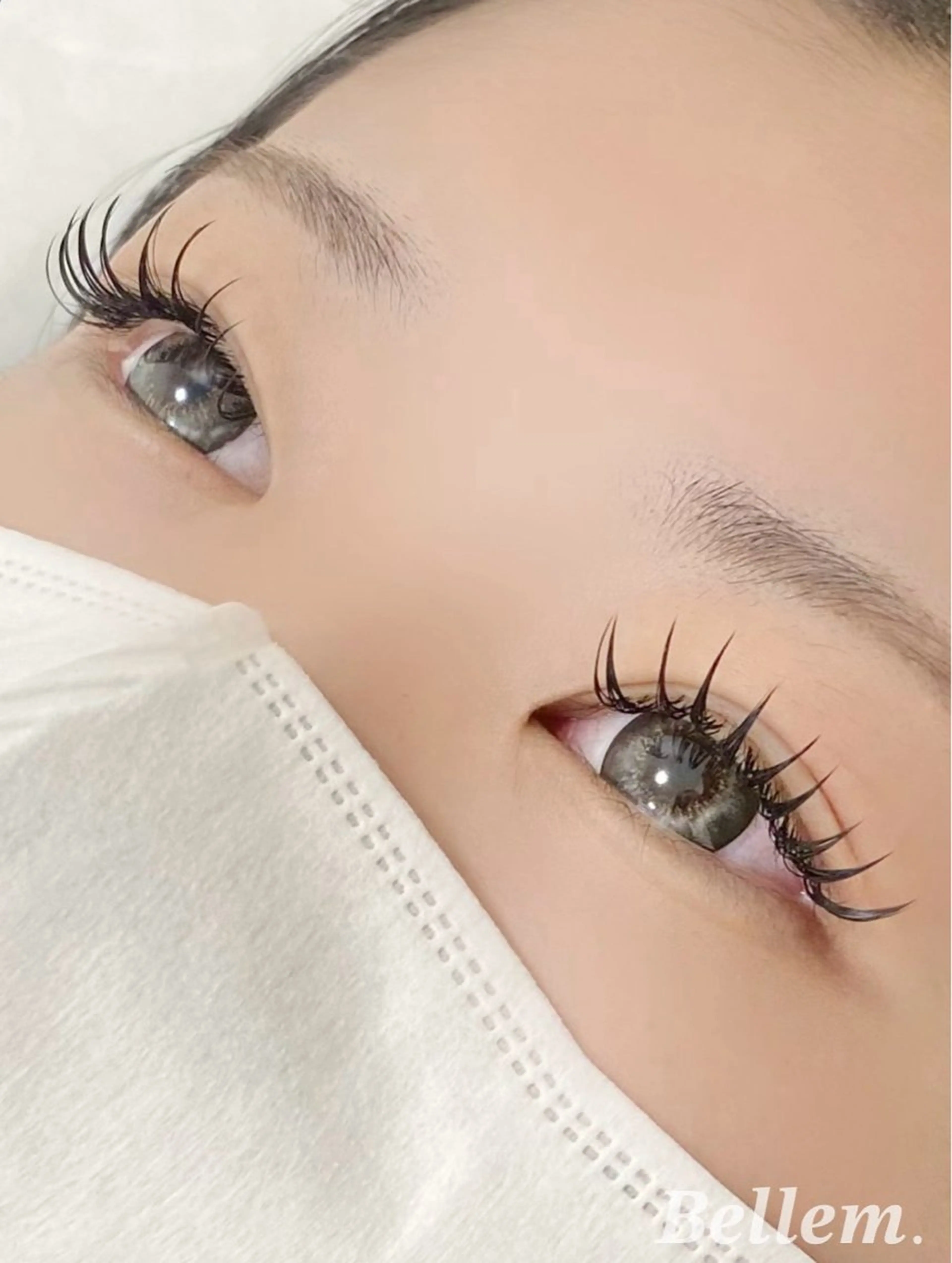 マツエク・マツパ バインドロック 束感まつ毛 Dカール マツエク Bellem. 【ベルム】のマツエク・マツパデザイン