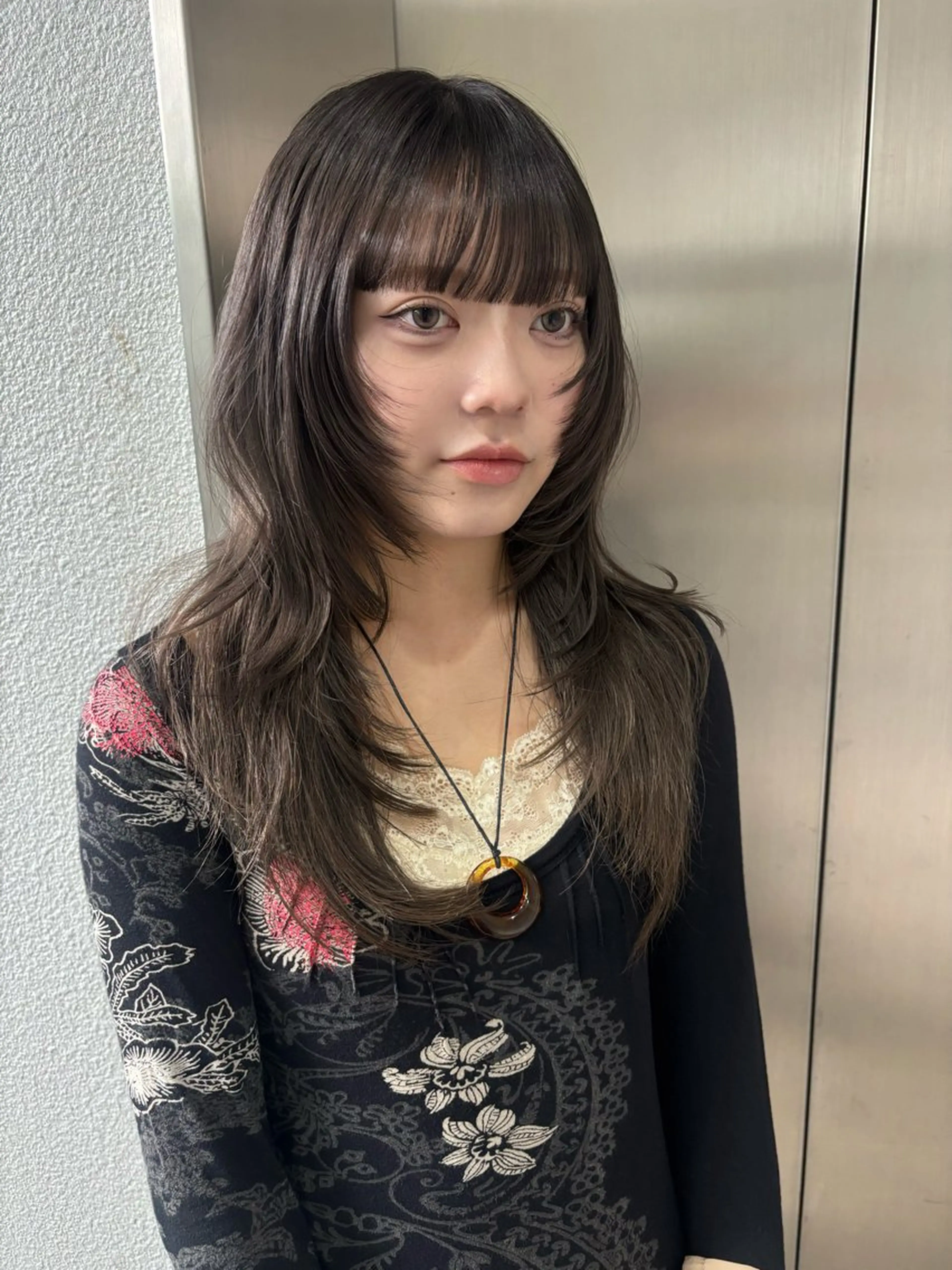 ロング カット ⭐︎ハイトーン /レイヤー✩momoのヘアスタイル