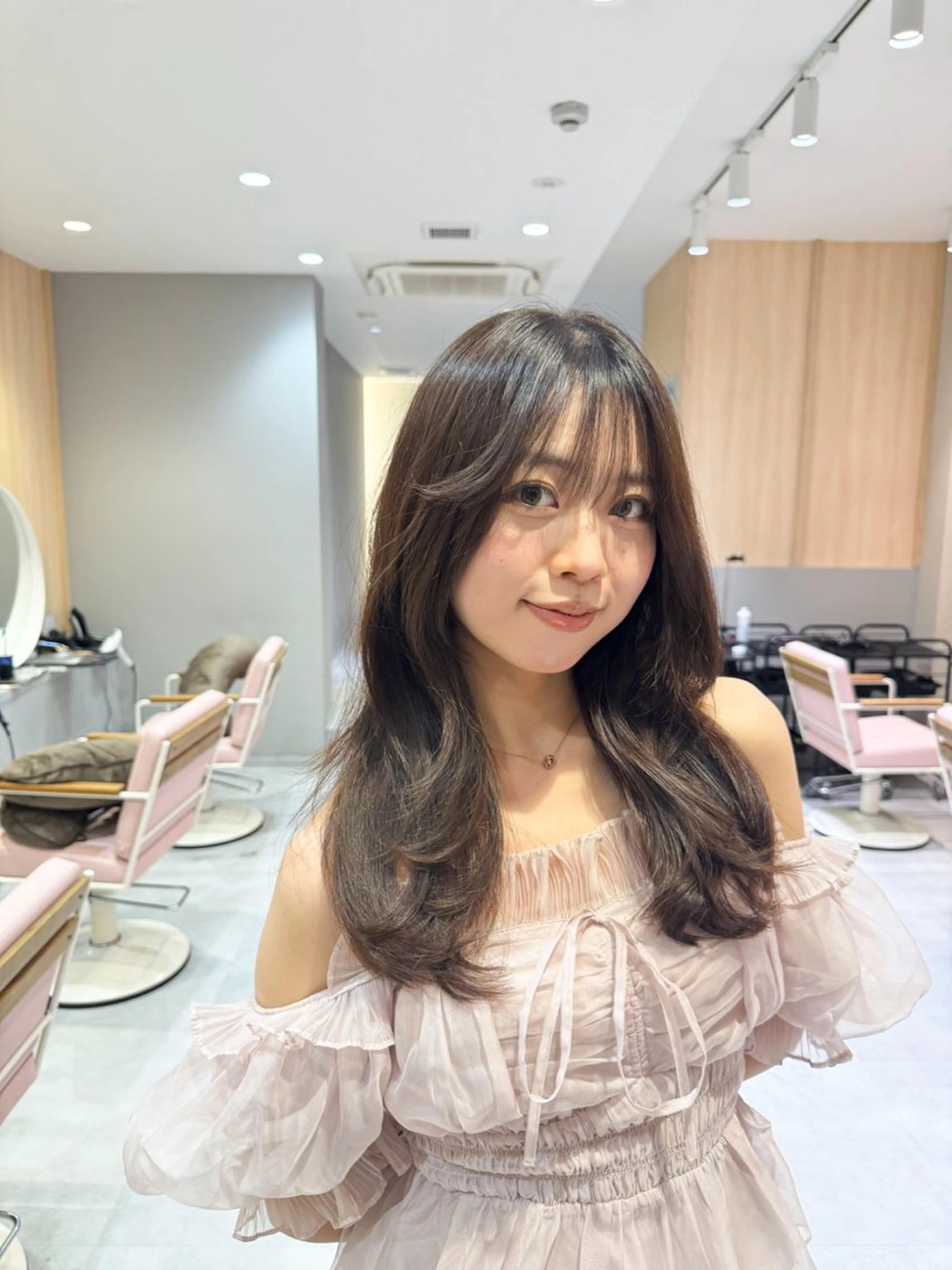 ロング カラー カット ヘアカラー トリートメント ✂️似合わせの魔術師 石田一樹✂️のヘアスタイル