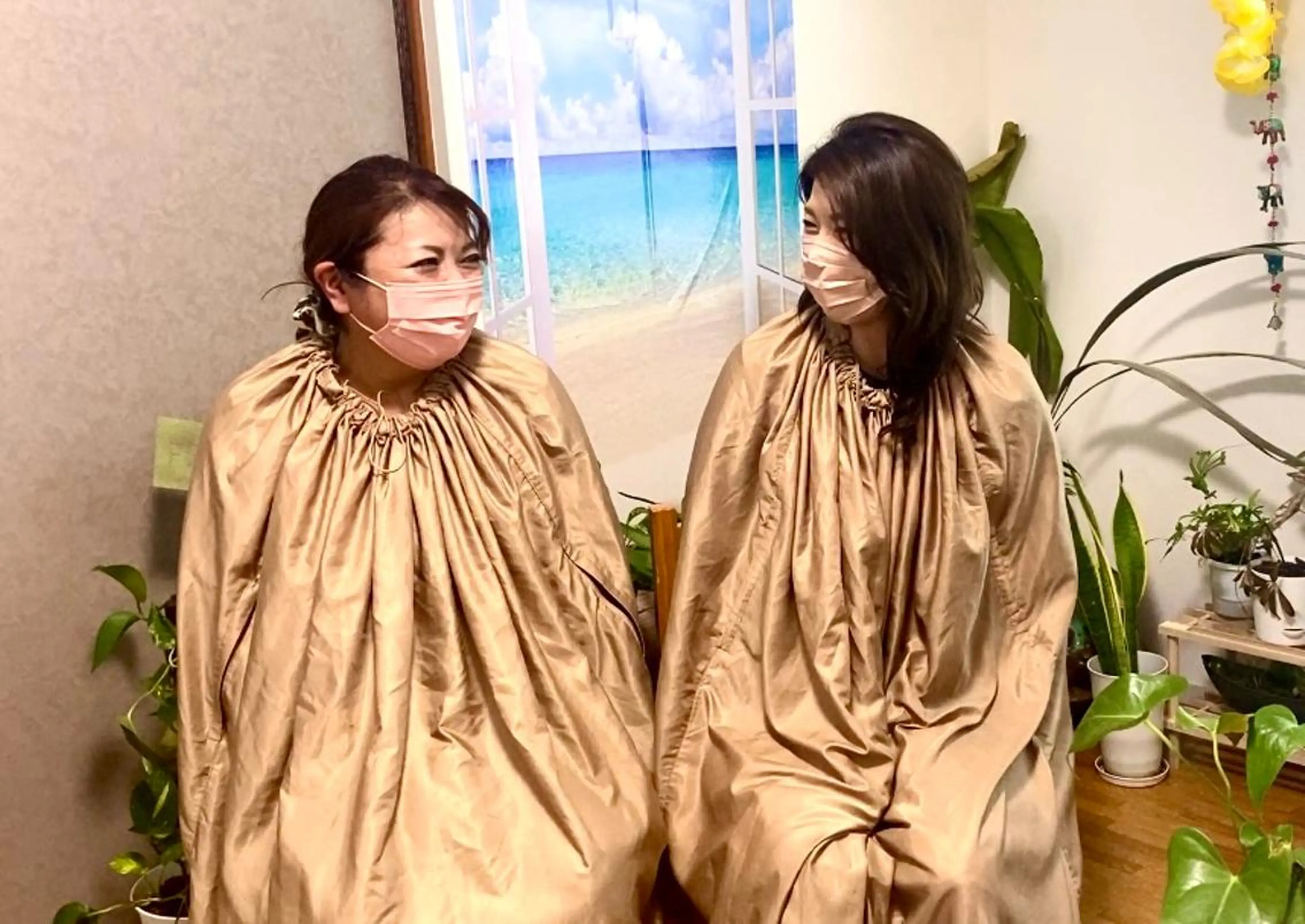 よもぎ蒸し。女性特有のトラブルの改善に。の写真