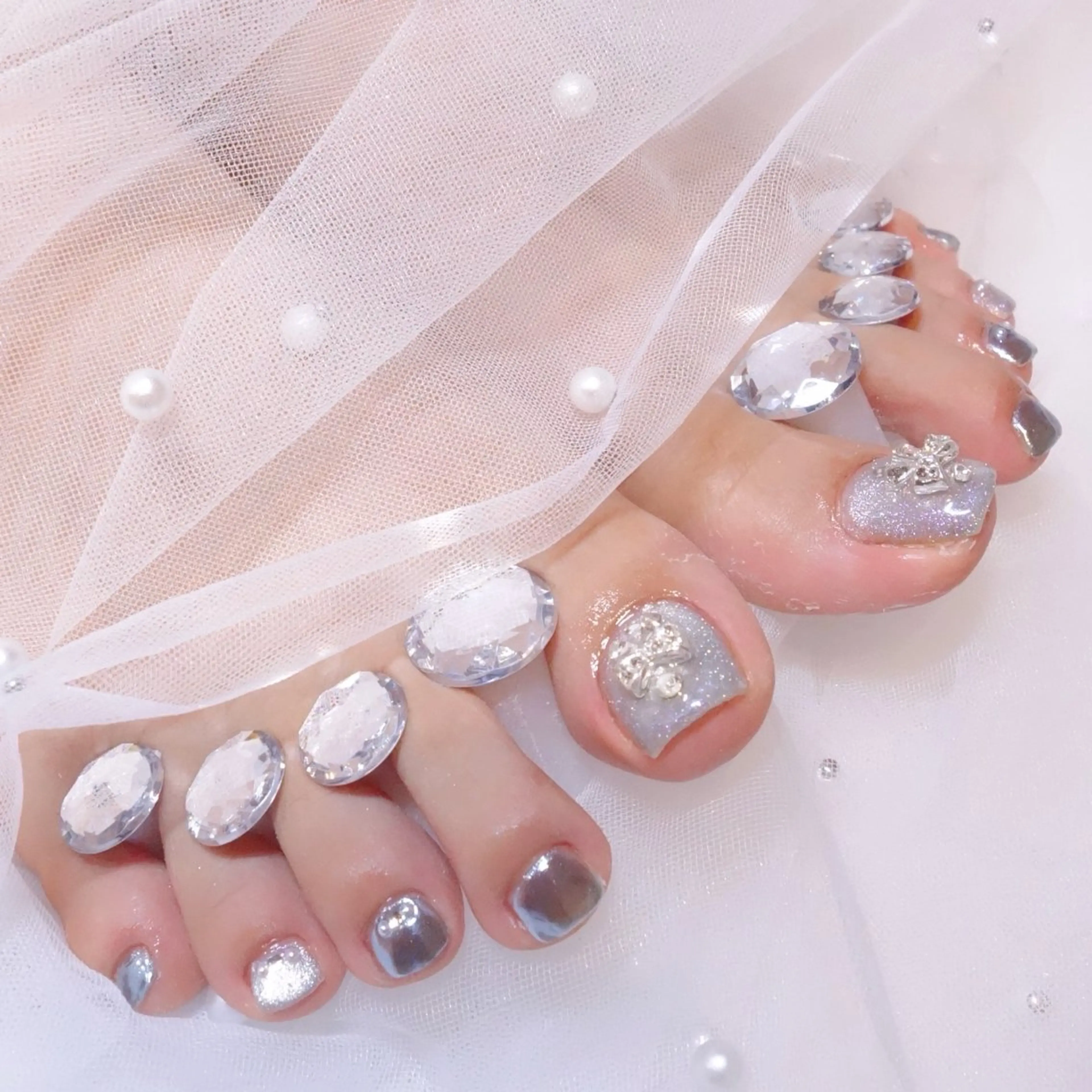 ネイル フットネイル PINKY nail所属・ピンキー 池田公園店のネイルデザイン