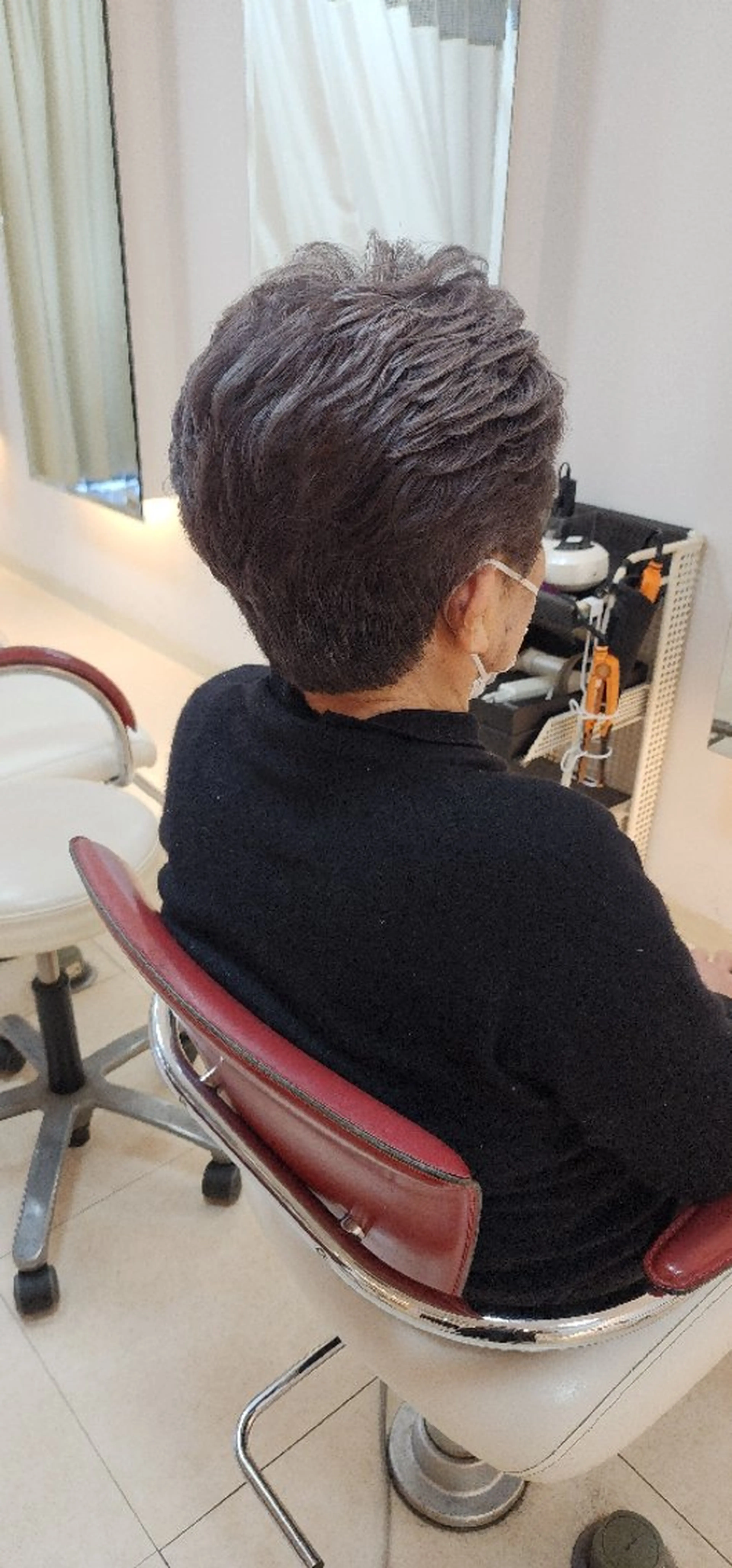 ショート カラー パーマ hairmake Juinのヘアスタイル