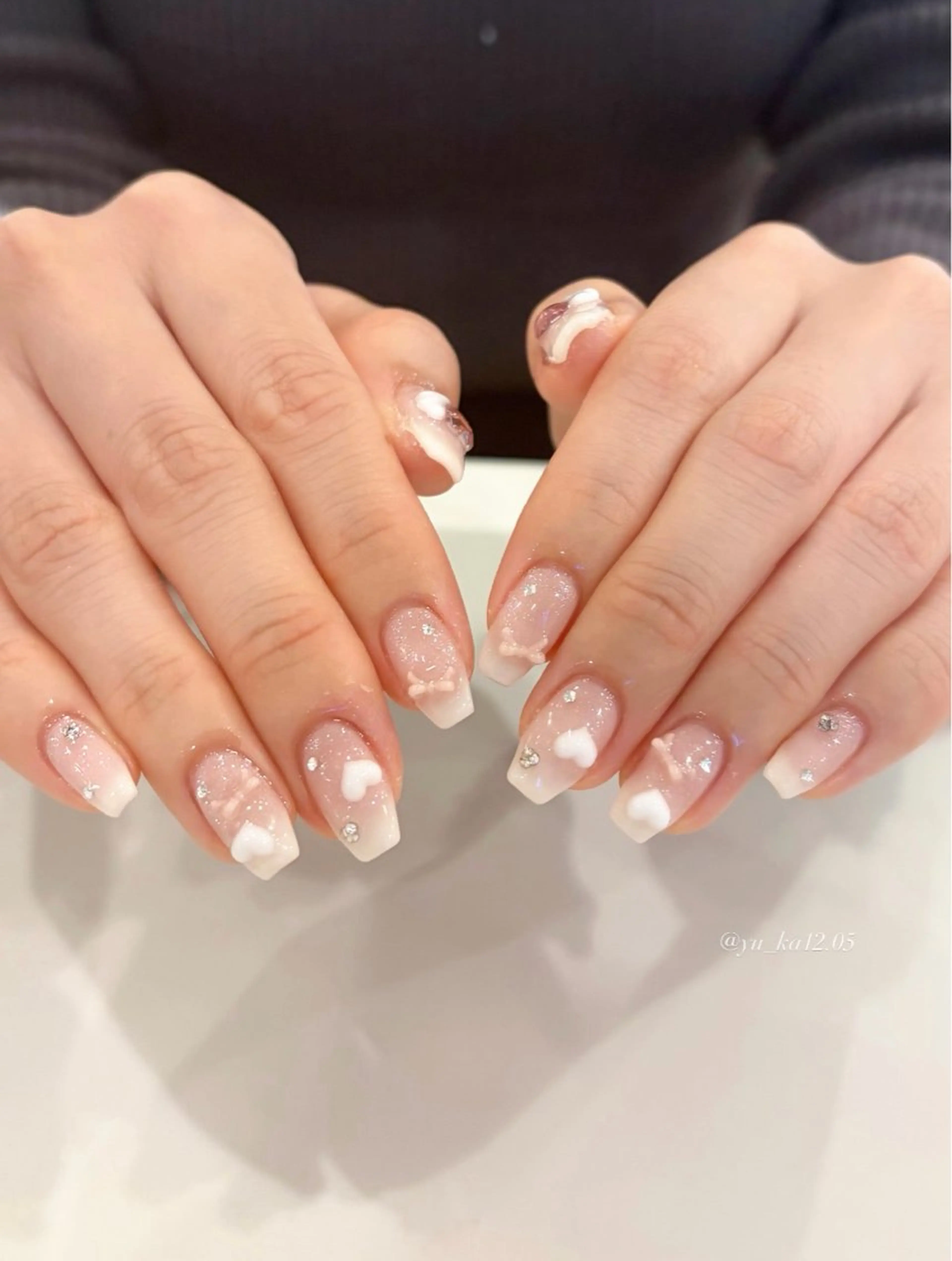 ネイル ハンドネイル 岡崎 佑香のネイルデザイン