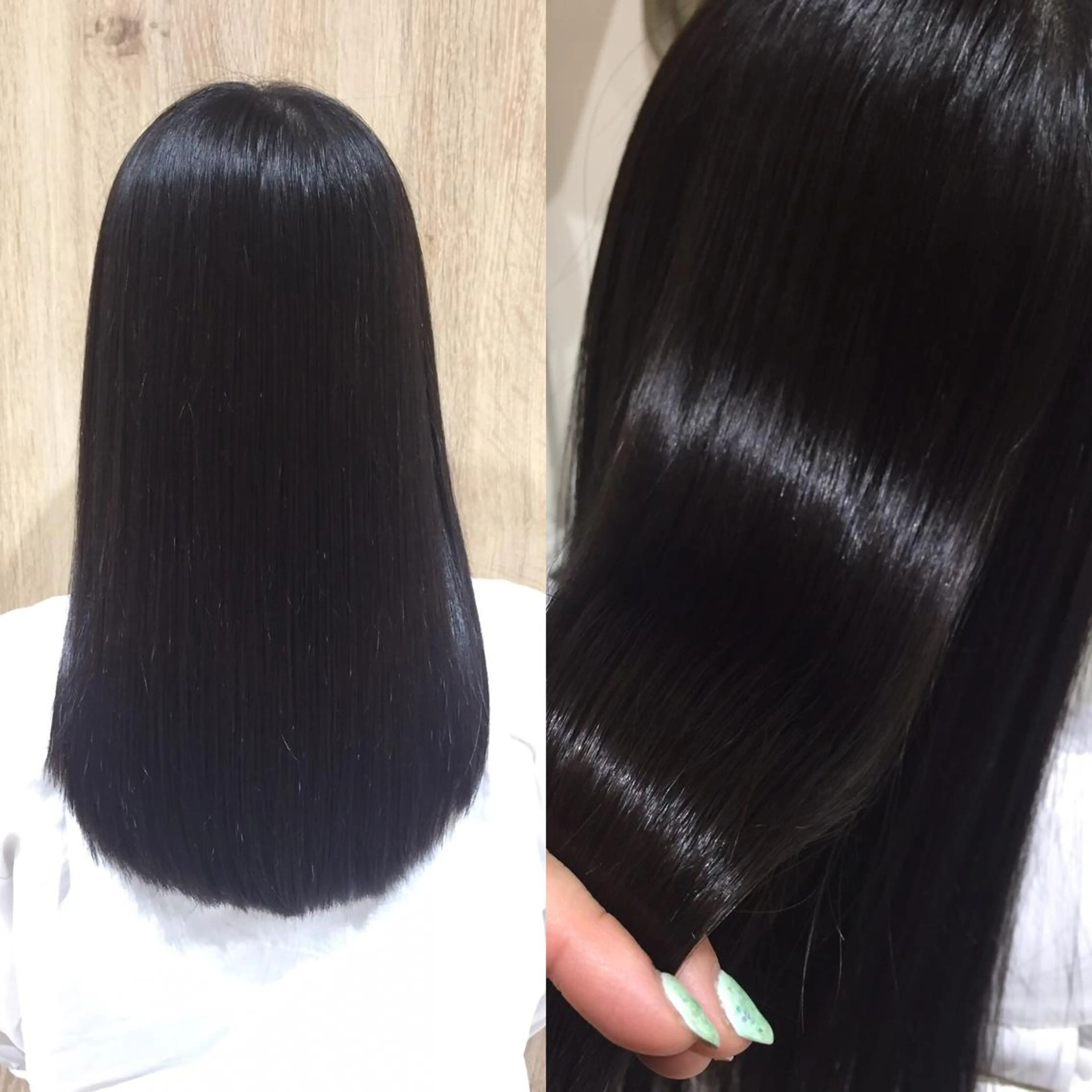 ロング 中林 由佳のヘアスタイル