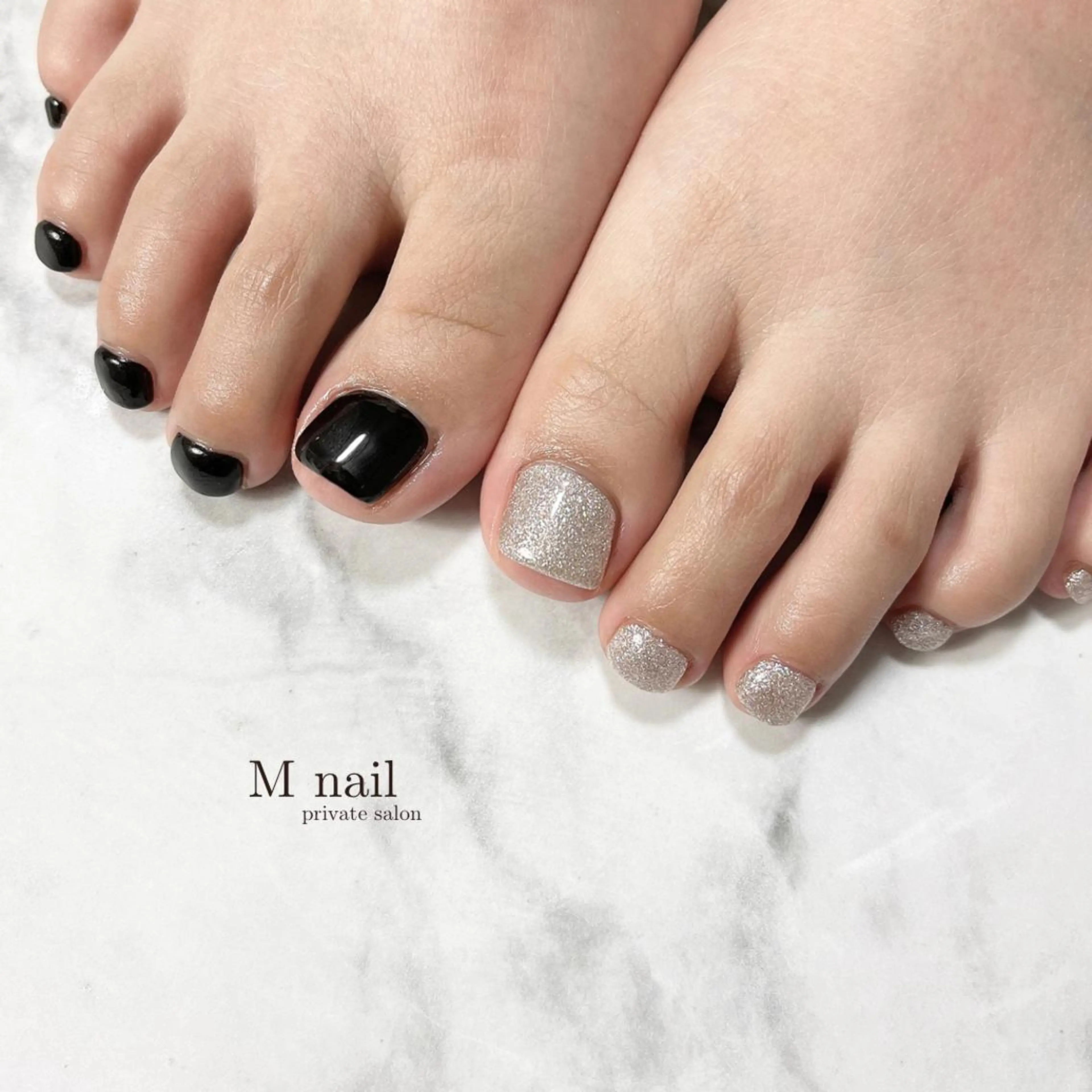 ネイル フットネイル M　nail所属・M nailのネイルデザイン