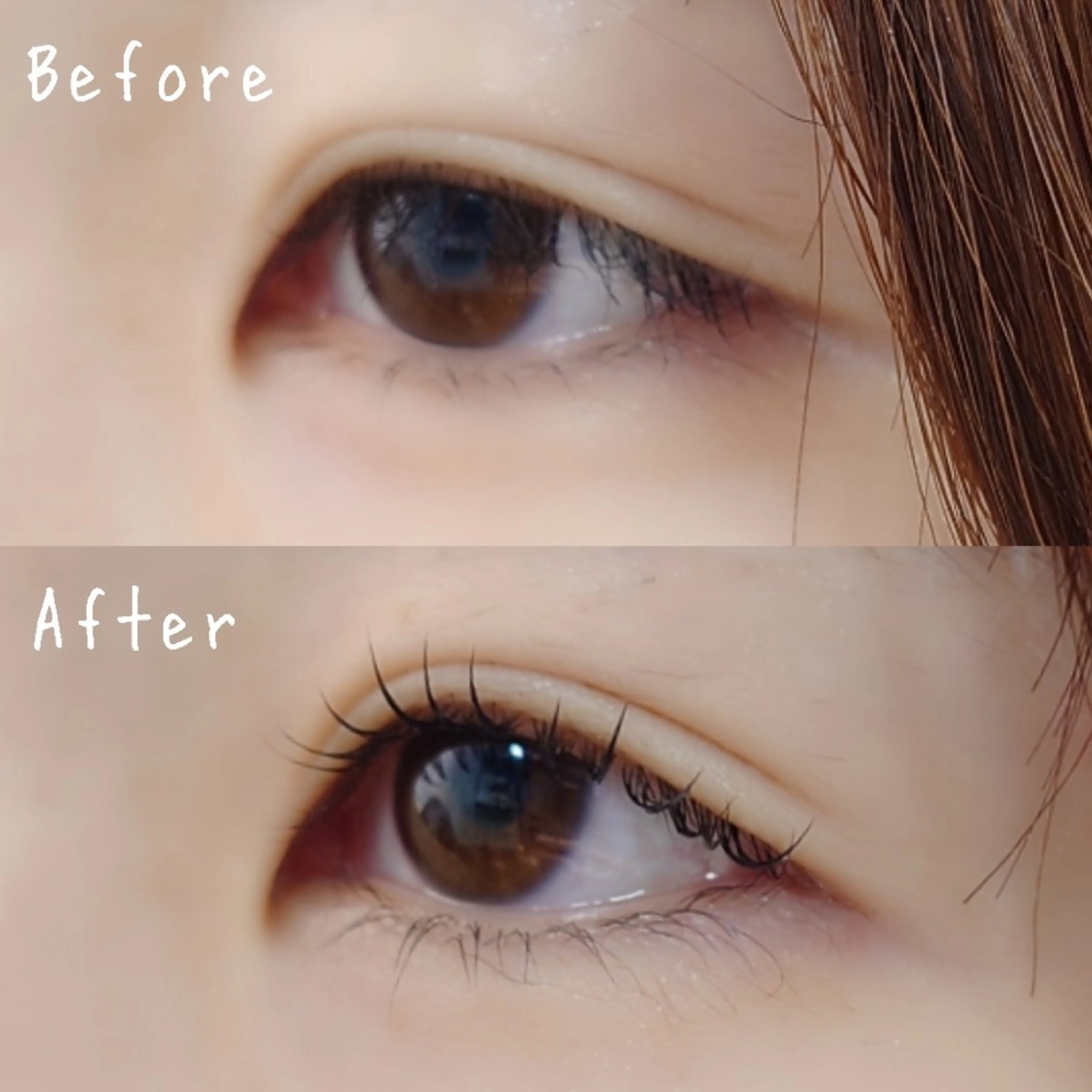 マツエク・マツパ 一重×まつ毛パーマ tico 🌱shiori🌱のヘアスタイル