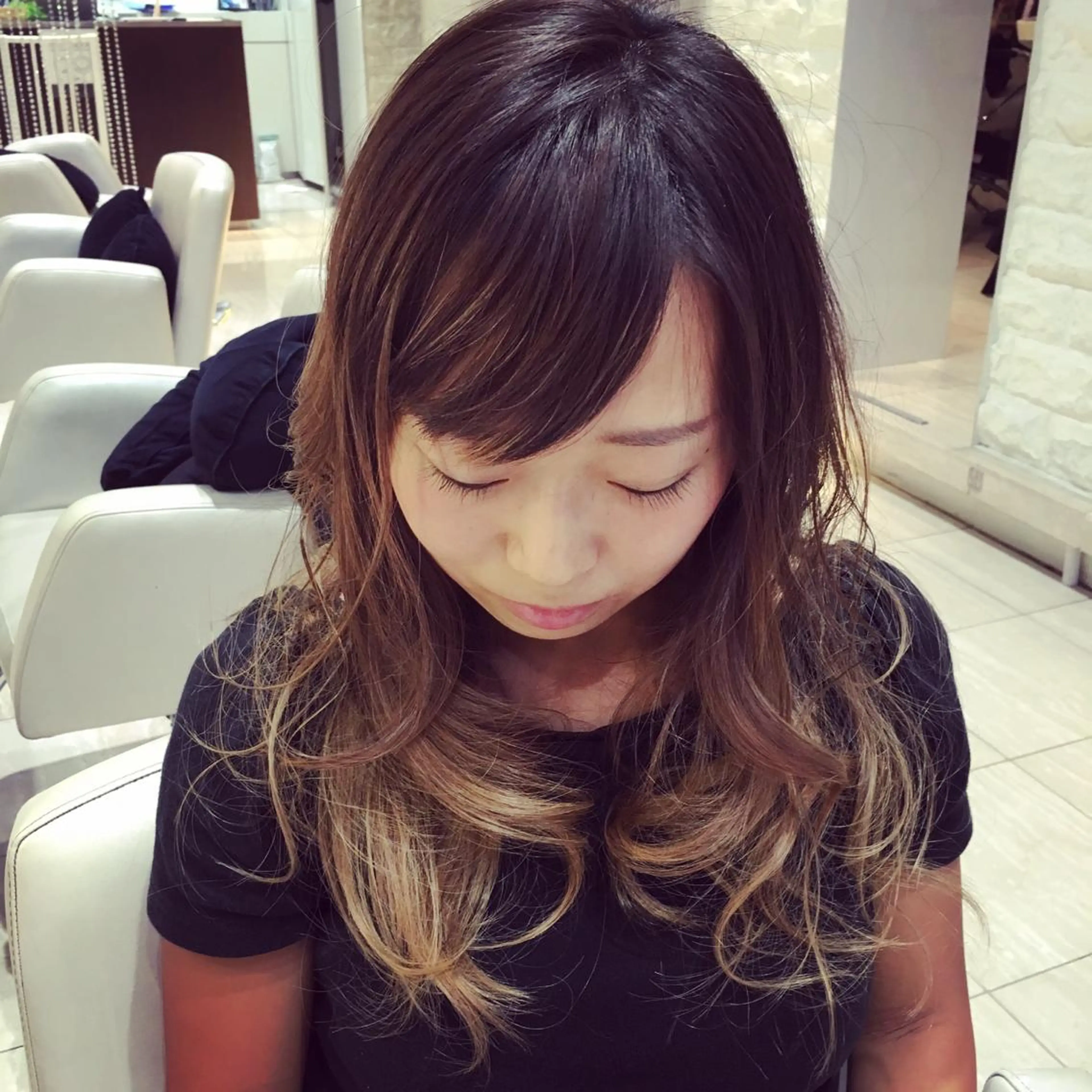 ロング 深堀 洋介のヘアスタイル