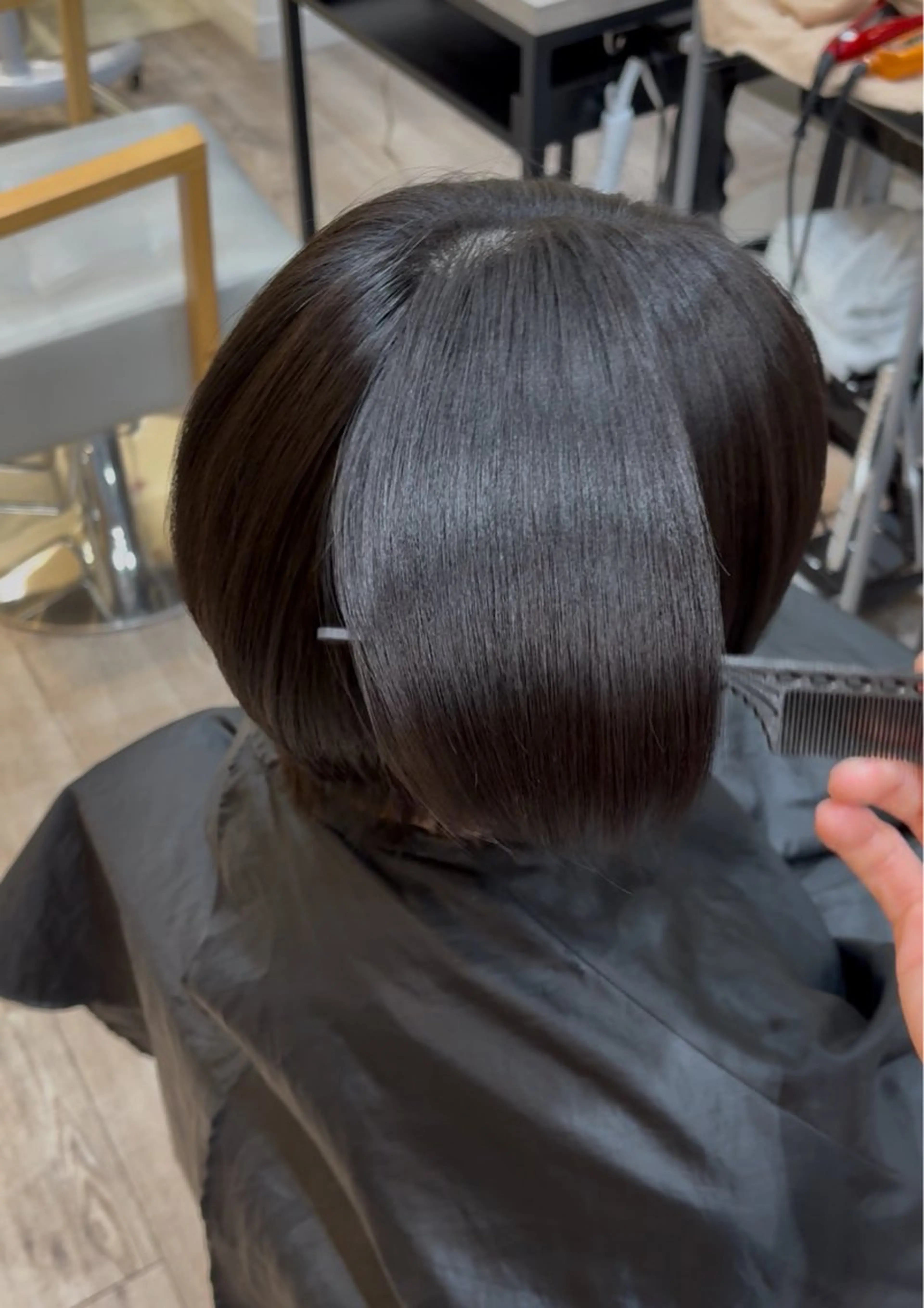 ショート 縮毛矯正 amber池袋所属・美髪矯正・ブリーチ 矯正🫧秋元ゆたかのヘアスタイル