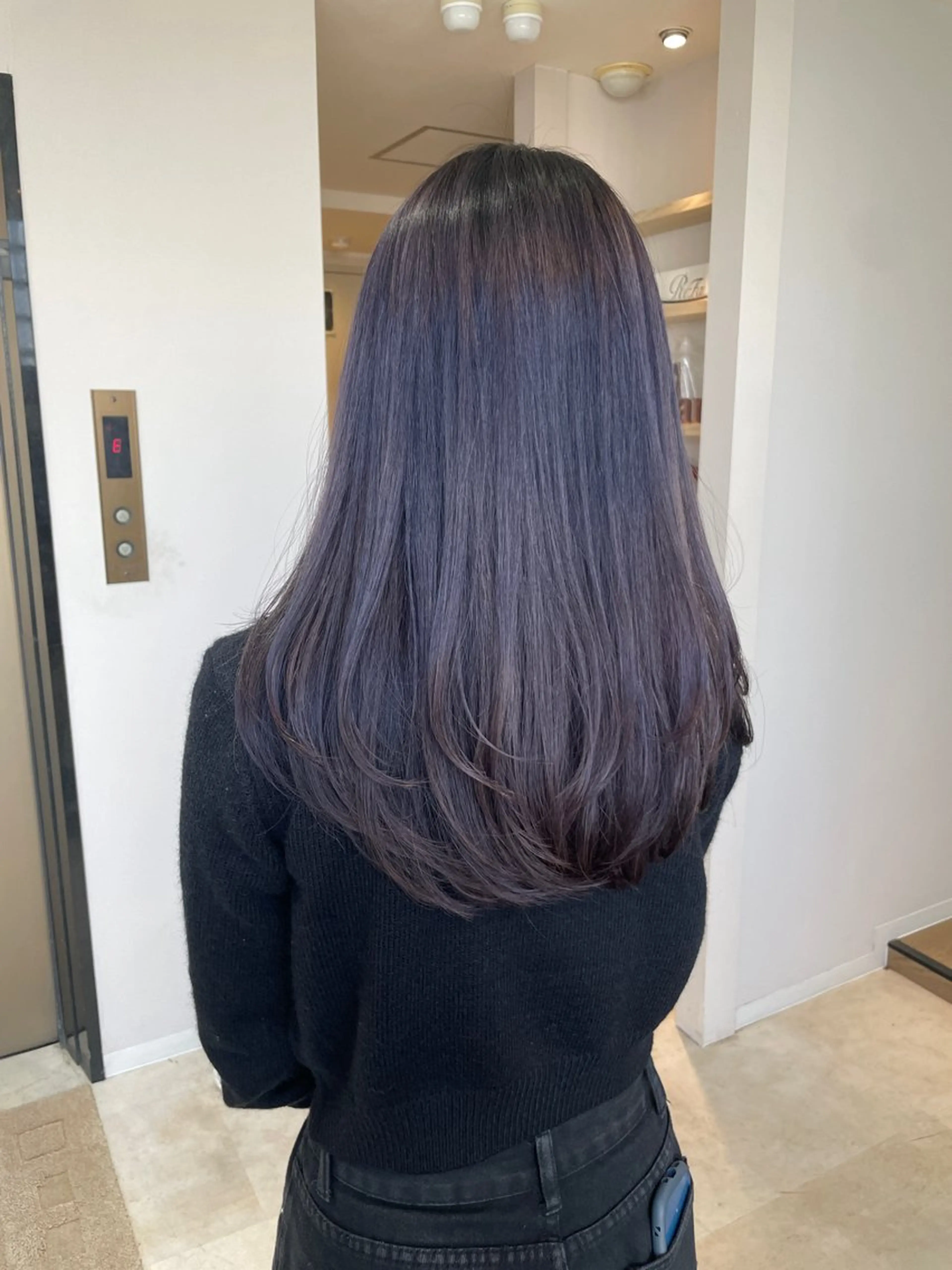 ロング カラー レイヤーカット カット ヘアカラー HARUKA韓国ヘア /Luana梅田のヘアスタイル