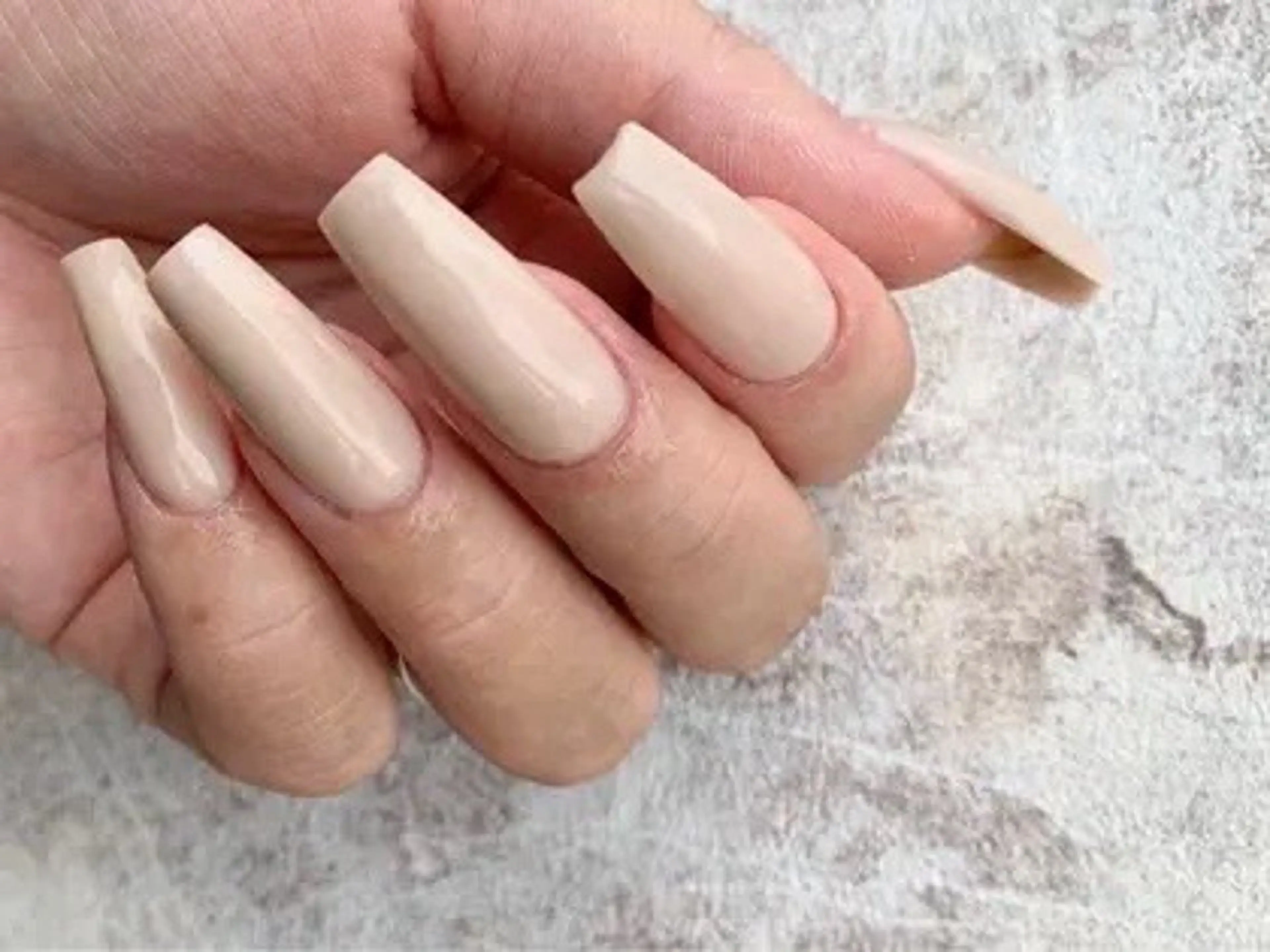 オフ無/有🩷チップ長さ出し10本💅ワンカラー(マグネット、フラッシュ変更可能✨️追加料金有)の写真