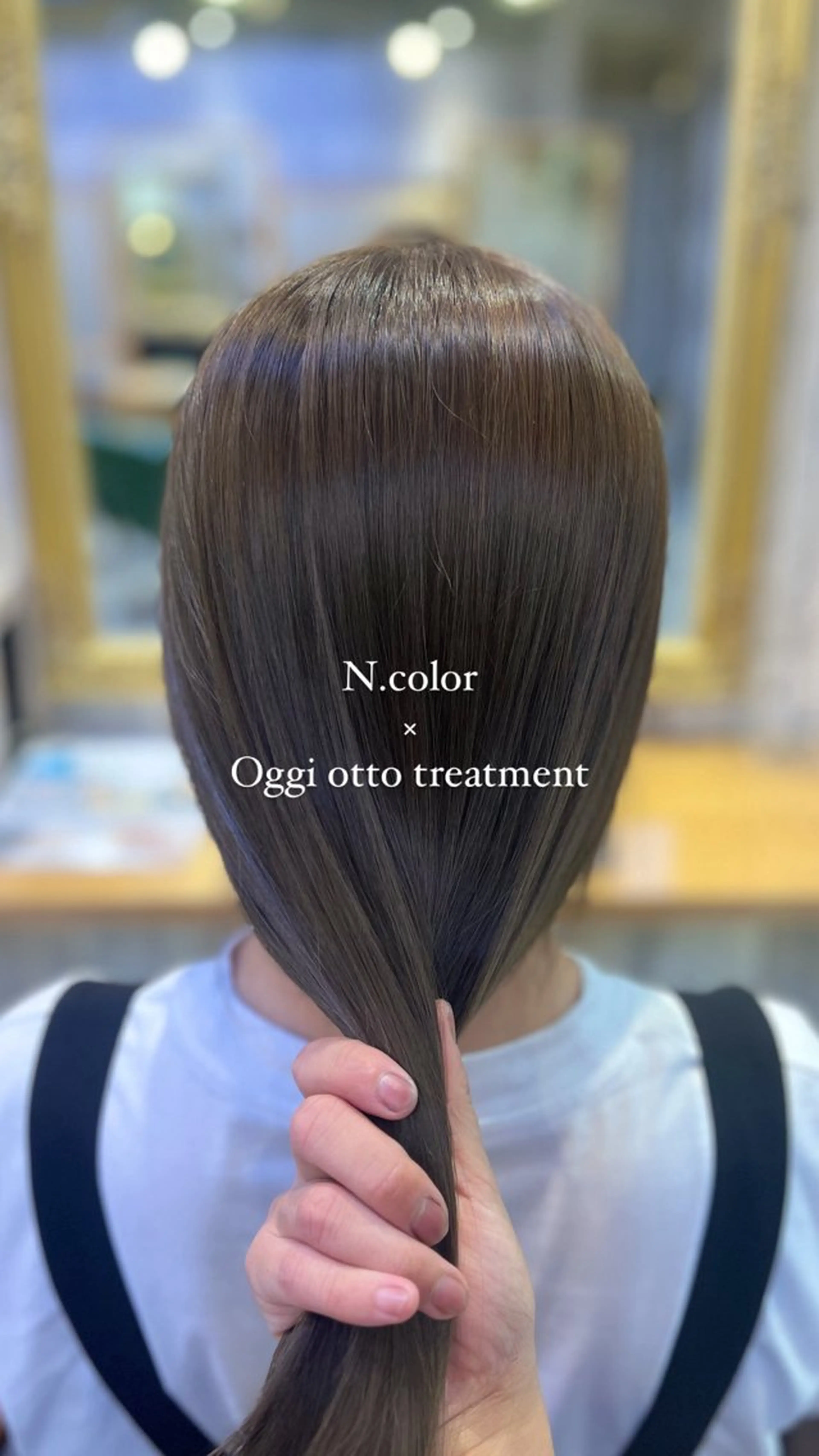 ロング カラー ヘアカラー トリートメント 艶ベージュカラー naoki.のヘアスタイル