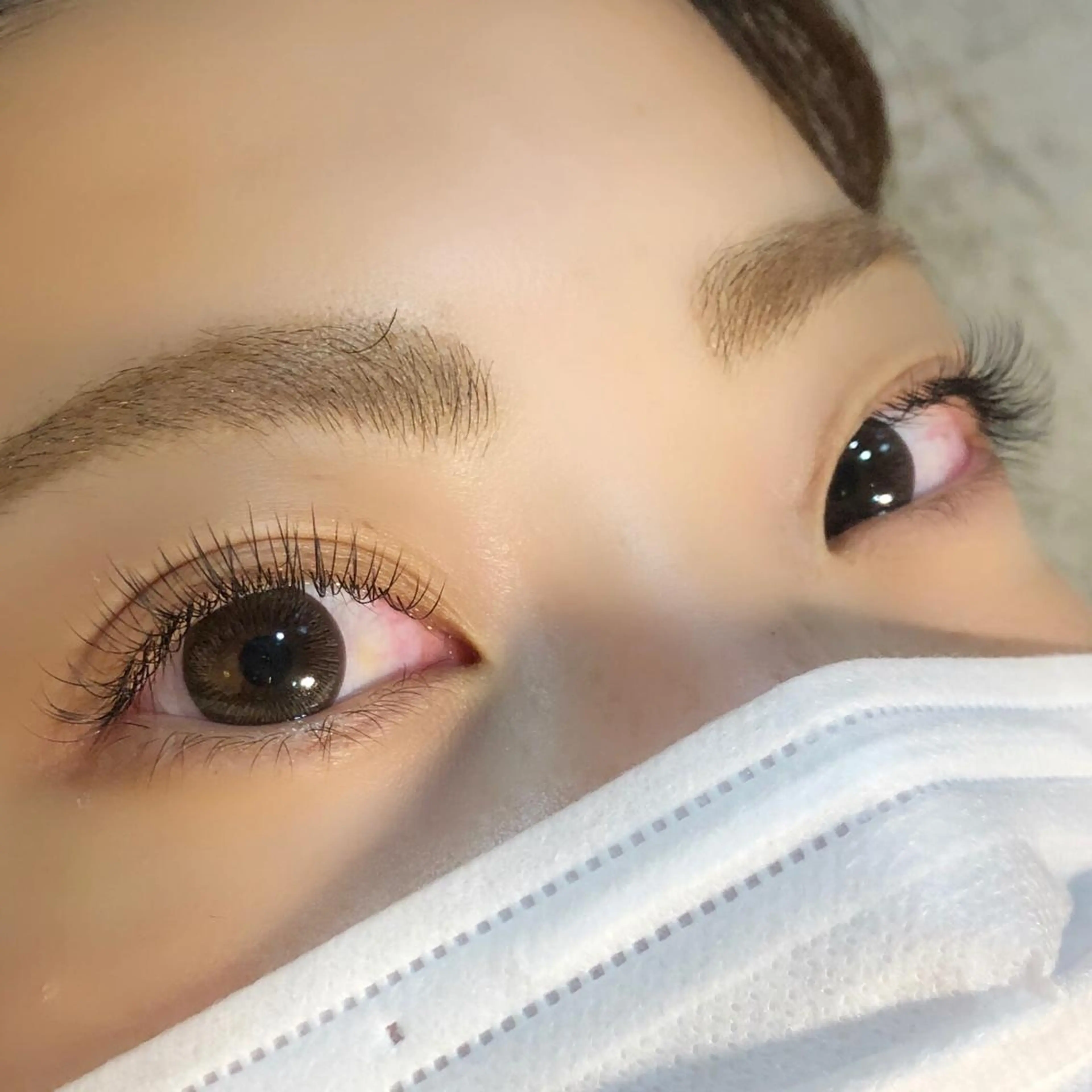 【オフ有可能◎】LEDエクステ✨フラットラッシュ80本の写真