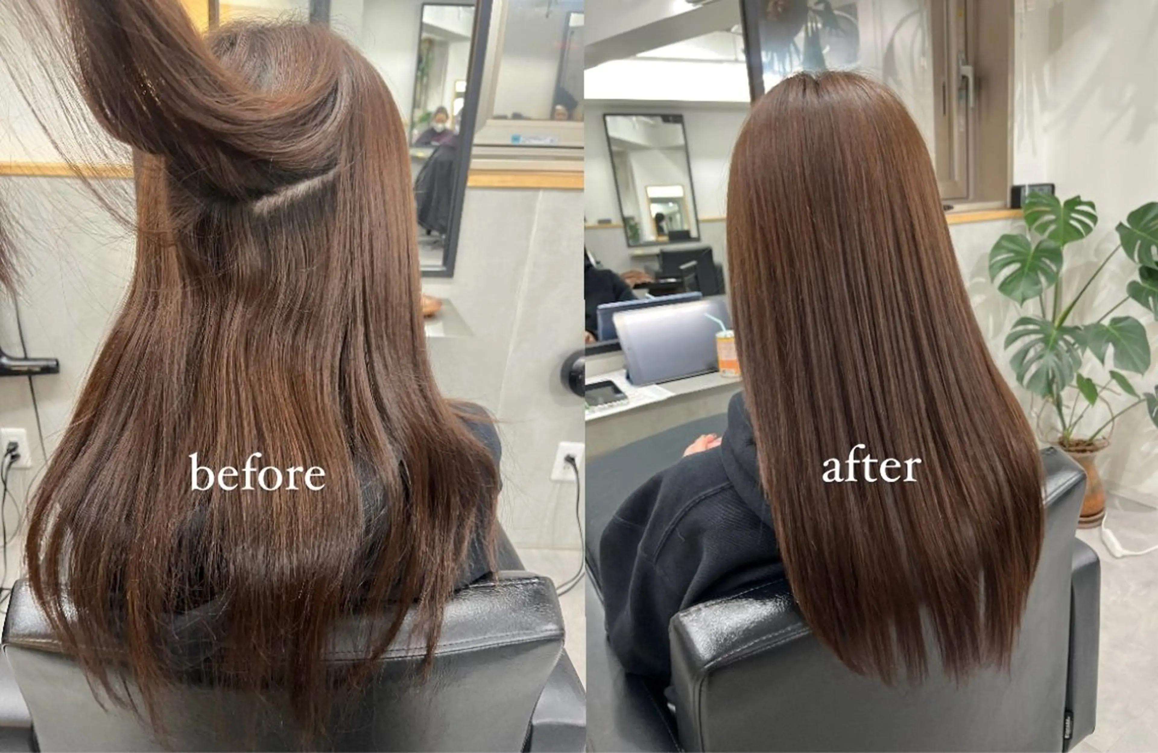 ロング 縮毛矯正 新宿/ボブ/レイヤー 縮毛矯正/SACHIのヘアスタイル